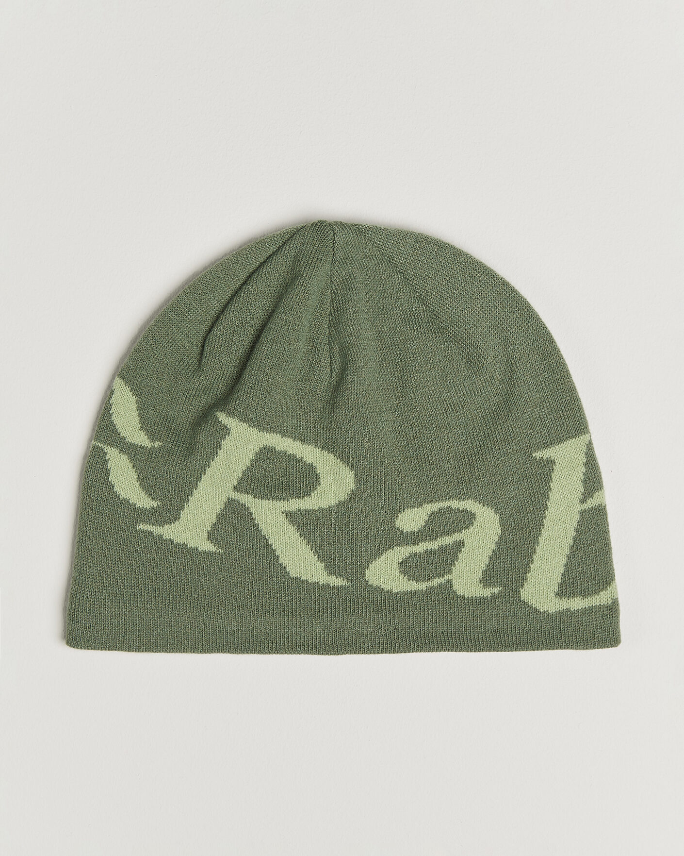 Men | Beanies | Rab | Logo Beanie Dark Fig Green/Fig Green