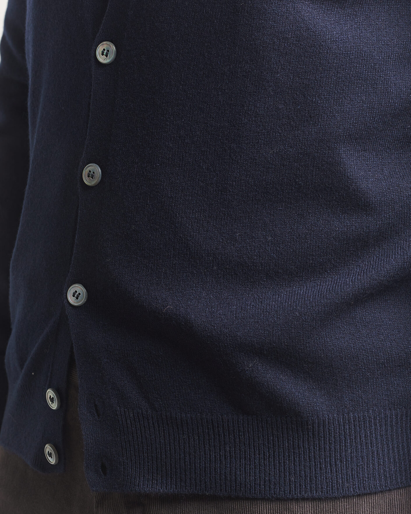 Men | Sweaters & Knitwear | Gran Sasso | Wool/Cashmere Cardigan Navy