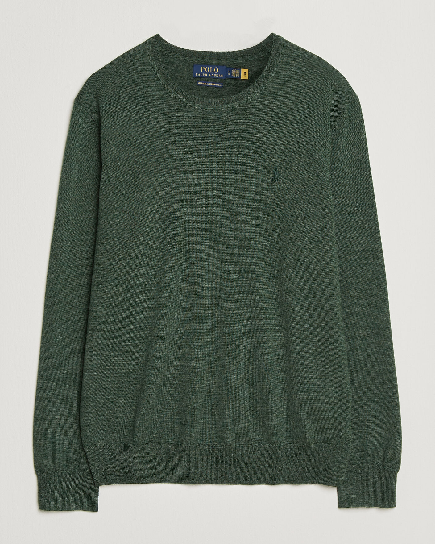 Men | Sweaters & Knitwear | Polo Ralph Lauren | Long Sleeve Pullover Lodgepole Pine