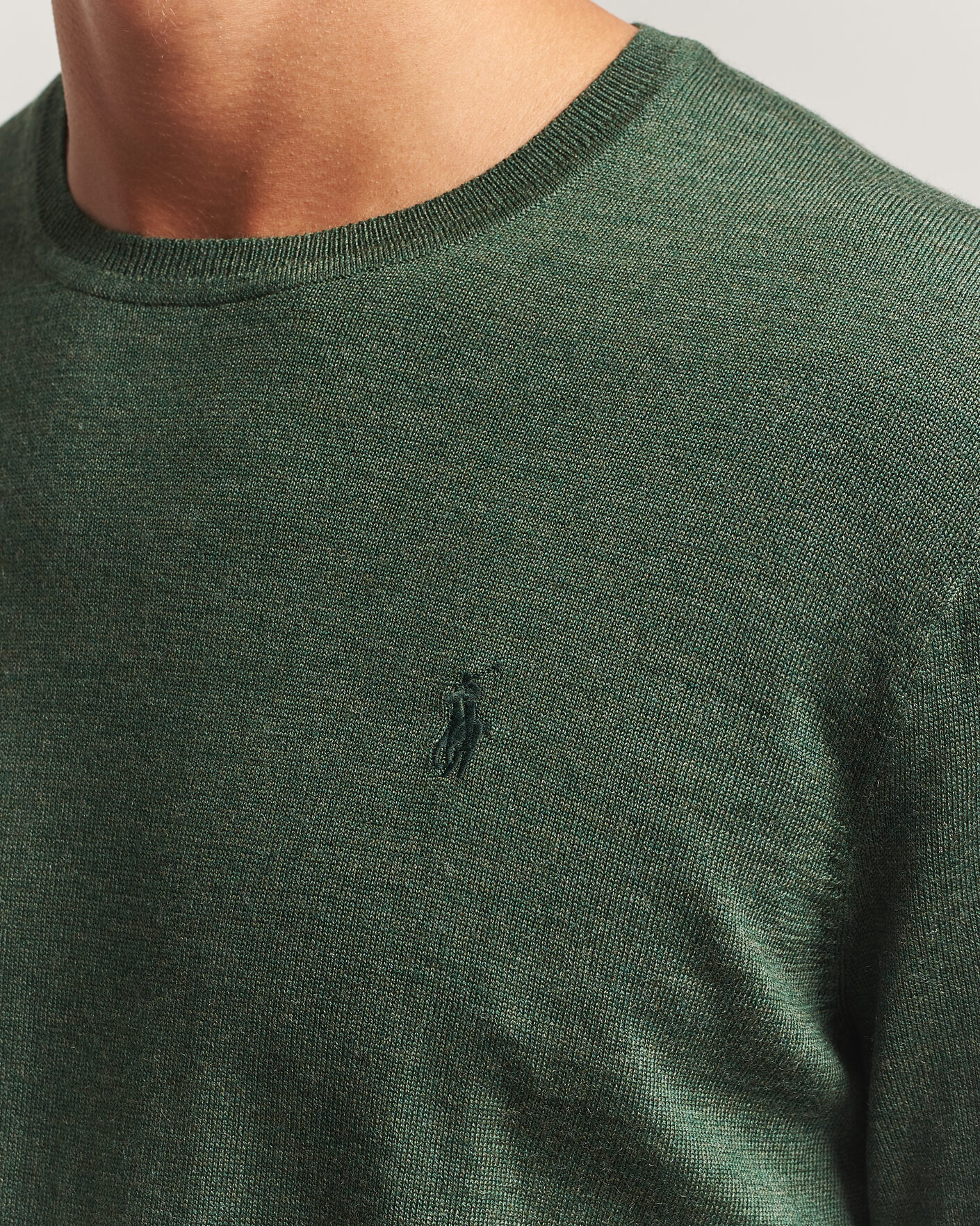Men | Sweaters & Knitwear | Polo Ralph Lauren | Long Sleeve Pullover Lodgepole Pine