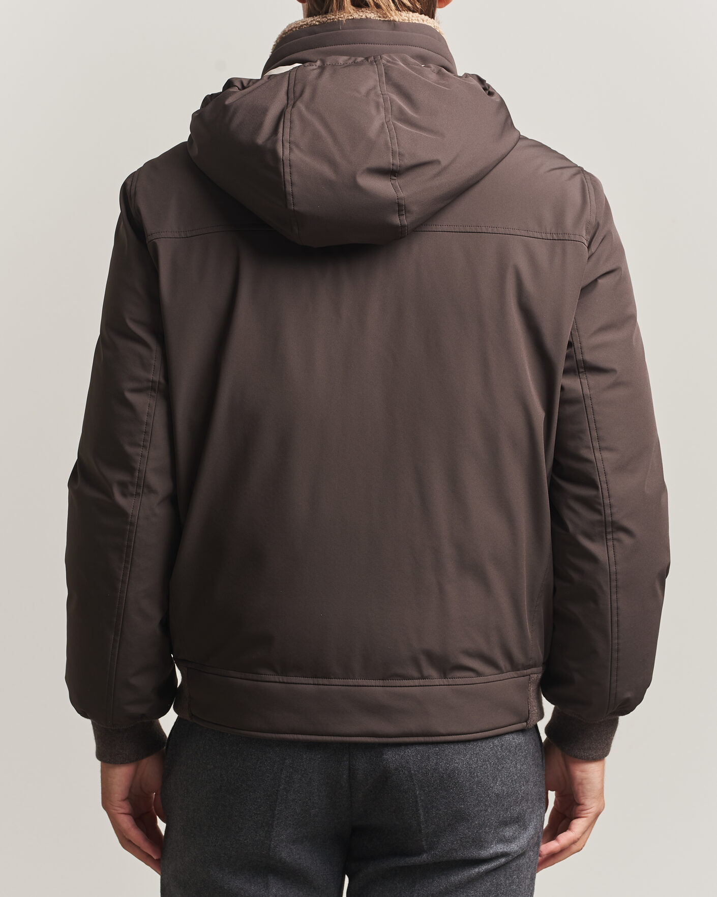 Men | Coats & Jackets | Brunello Cucinelli | Padded Jacket Dark Brown