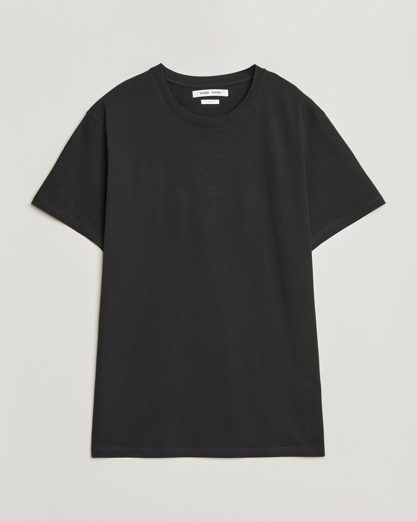 Men | T-Shirts | Samsøe Samsøe | Kronos Cotton T-Shirt Black