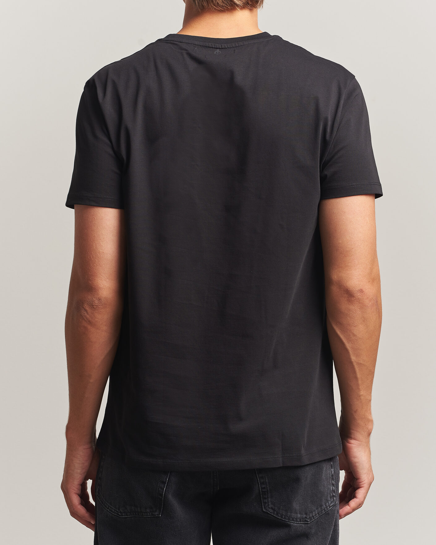 Men | T-Shirts | Samsøe Samsøe | Kronos Cotton T-Shirt Black