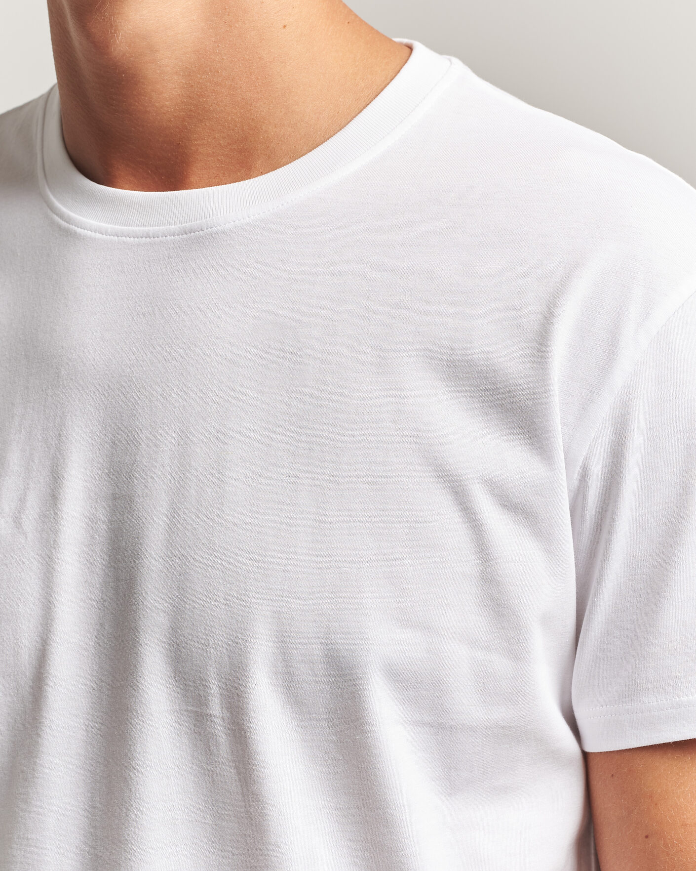 Men | T-Shirts | Samsøe Samsøe | Kronos Cotton T-Shirt White