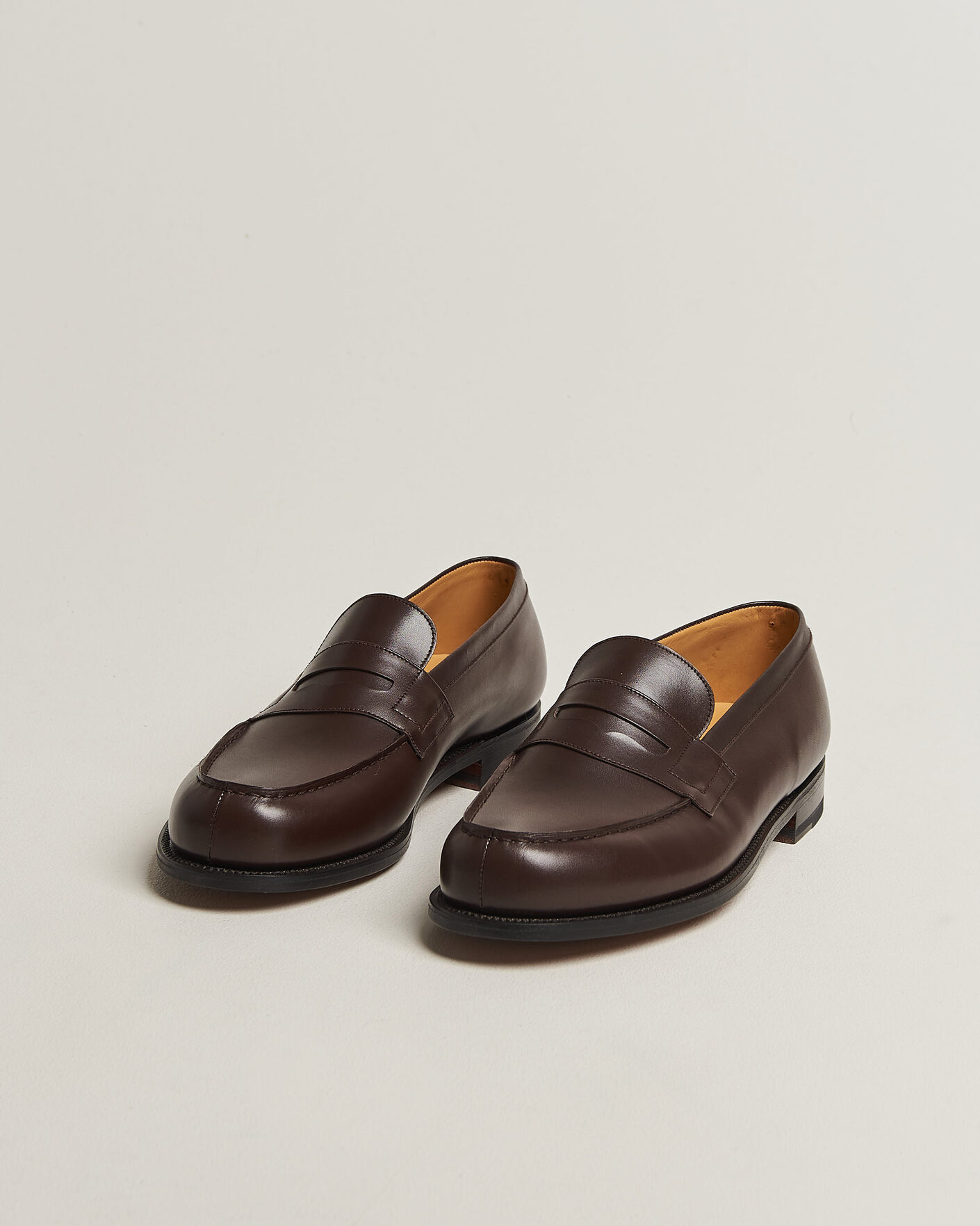 Men | Loafers | J.M. Weston | 180 Penny Loafer Brown Calf