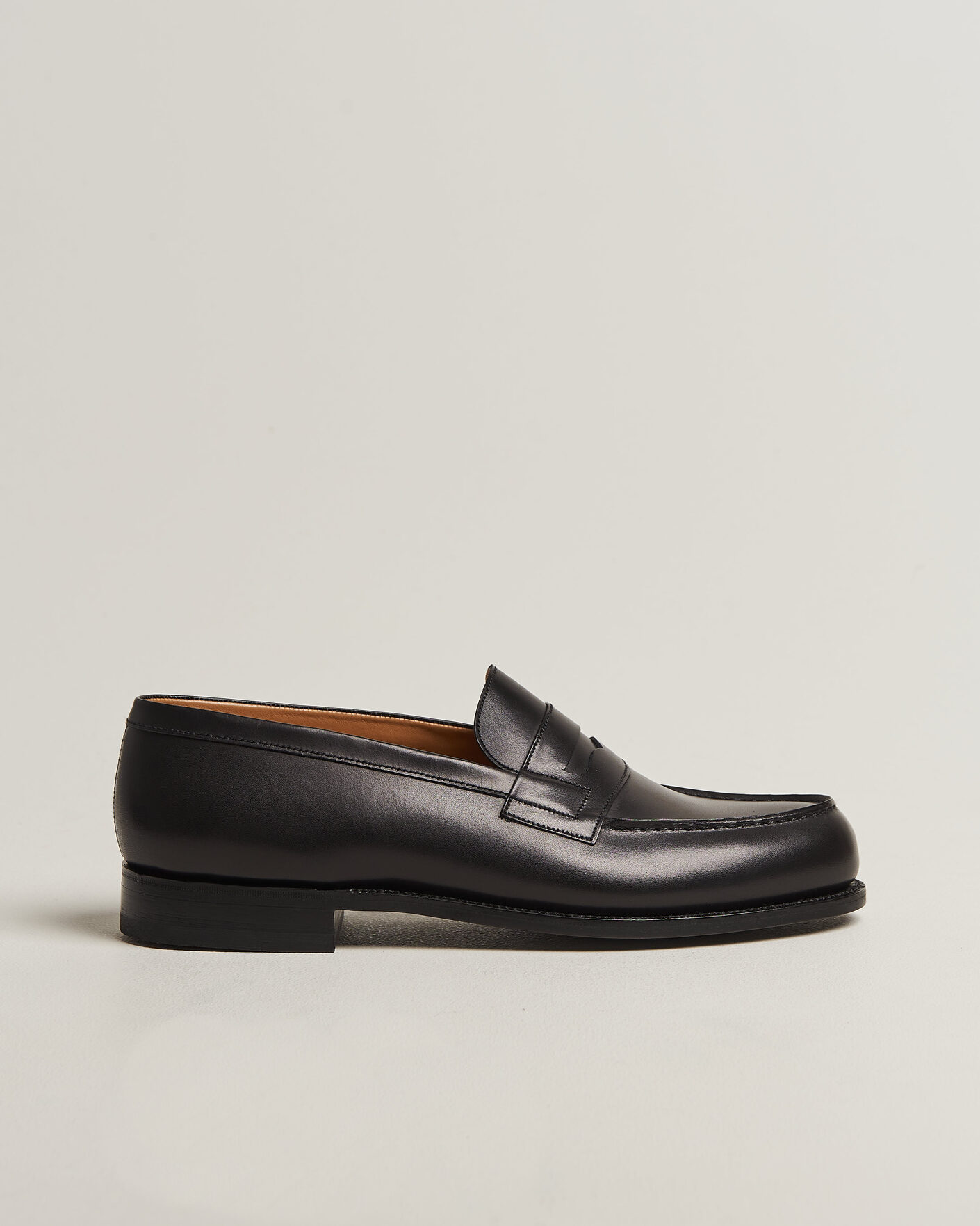 Men | Loafers | J.M. Weston | 180 Penny Loafer Black Calf