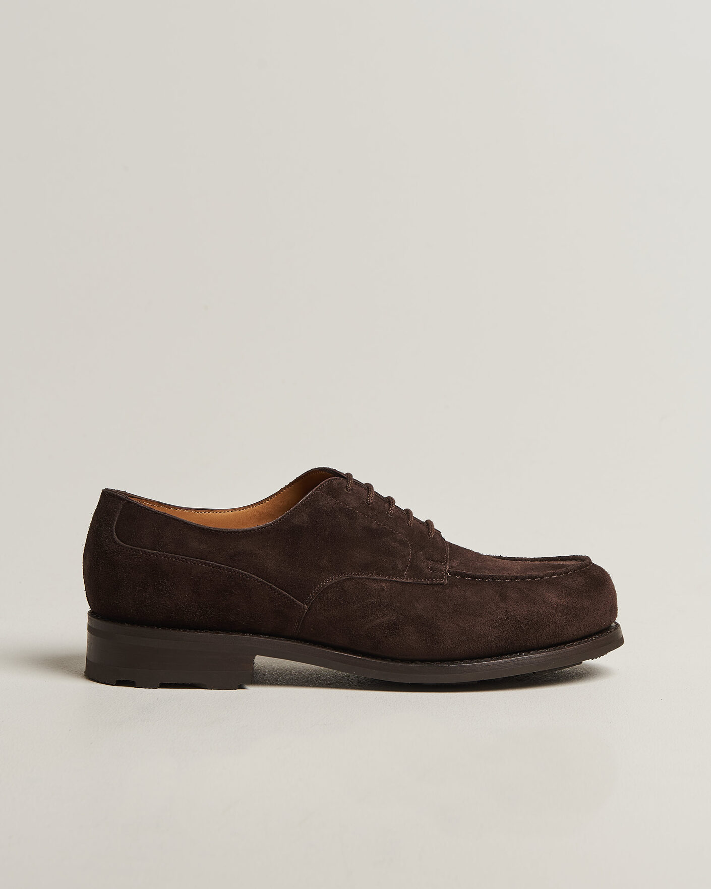 Men | Derby Shoes | J.M. Weston | Golf Derby Dark Brown Suede