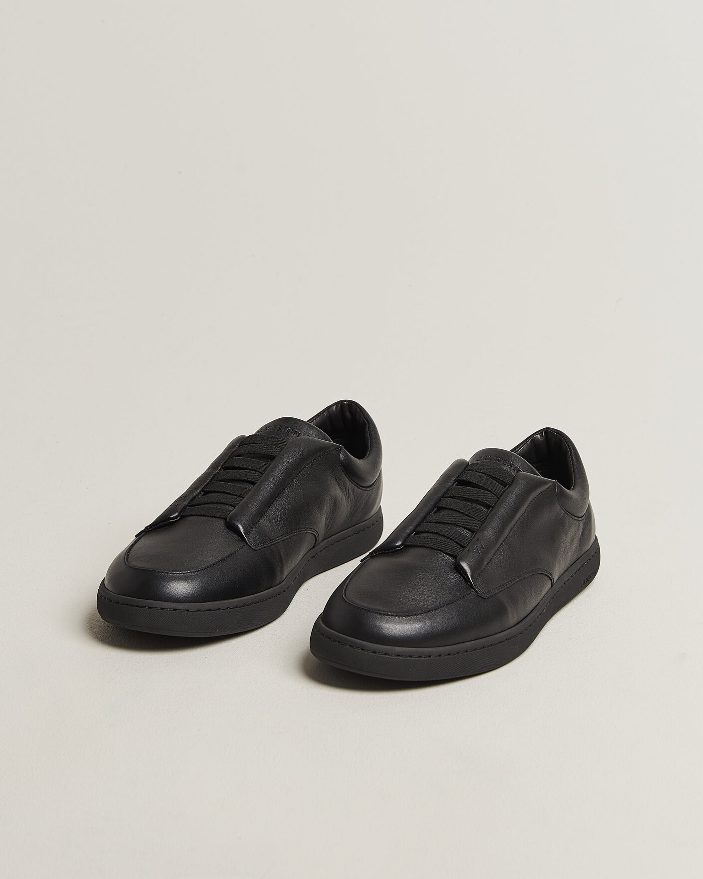 Men | Sneakers | J.M. Weston | Dress Sneaker Dark Brown Nappa