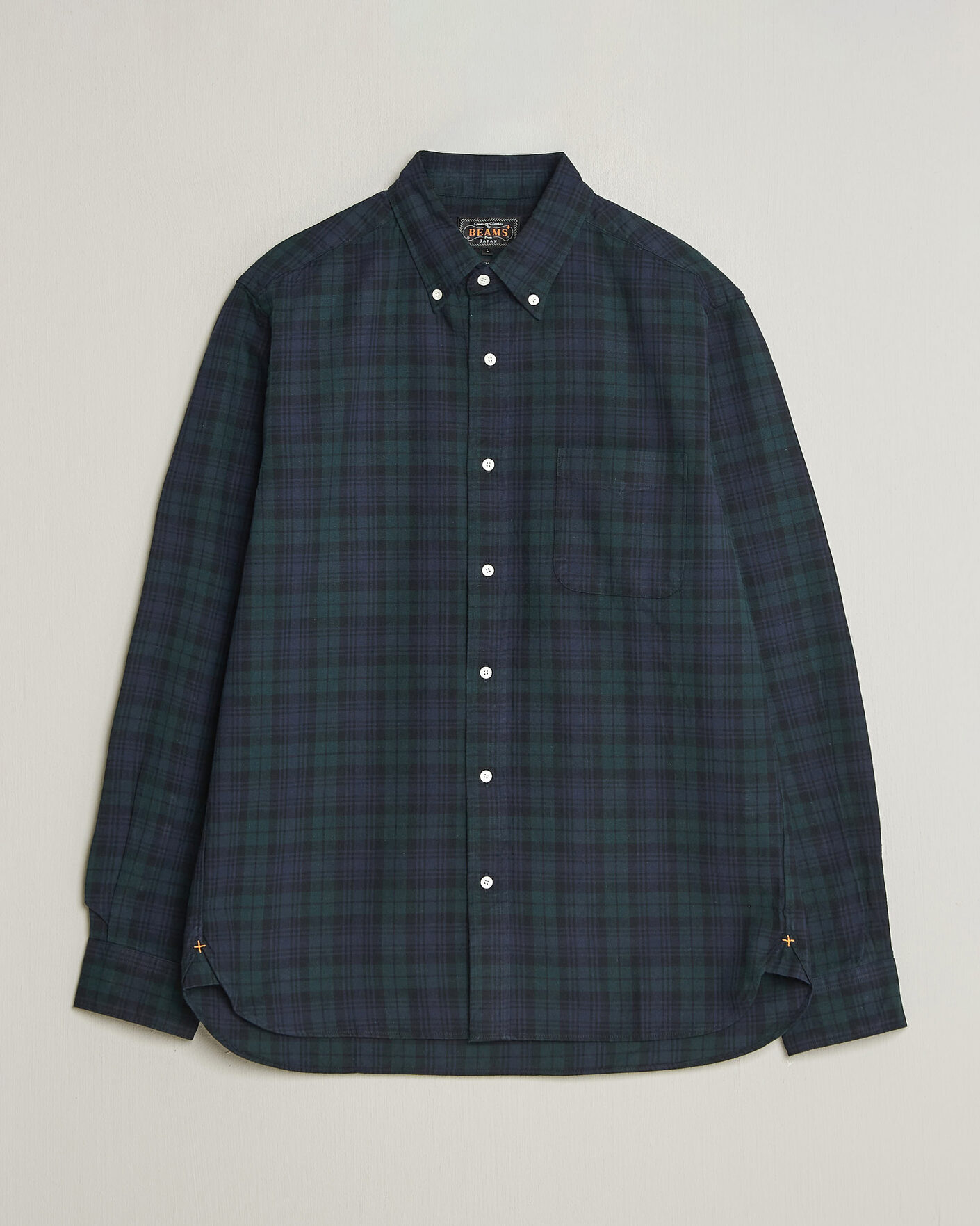 Men | Shirts | BEAMS PLUS | Button Down Shirt Black Watch