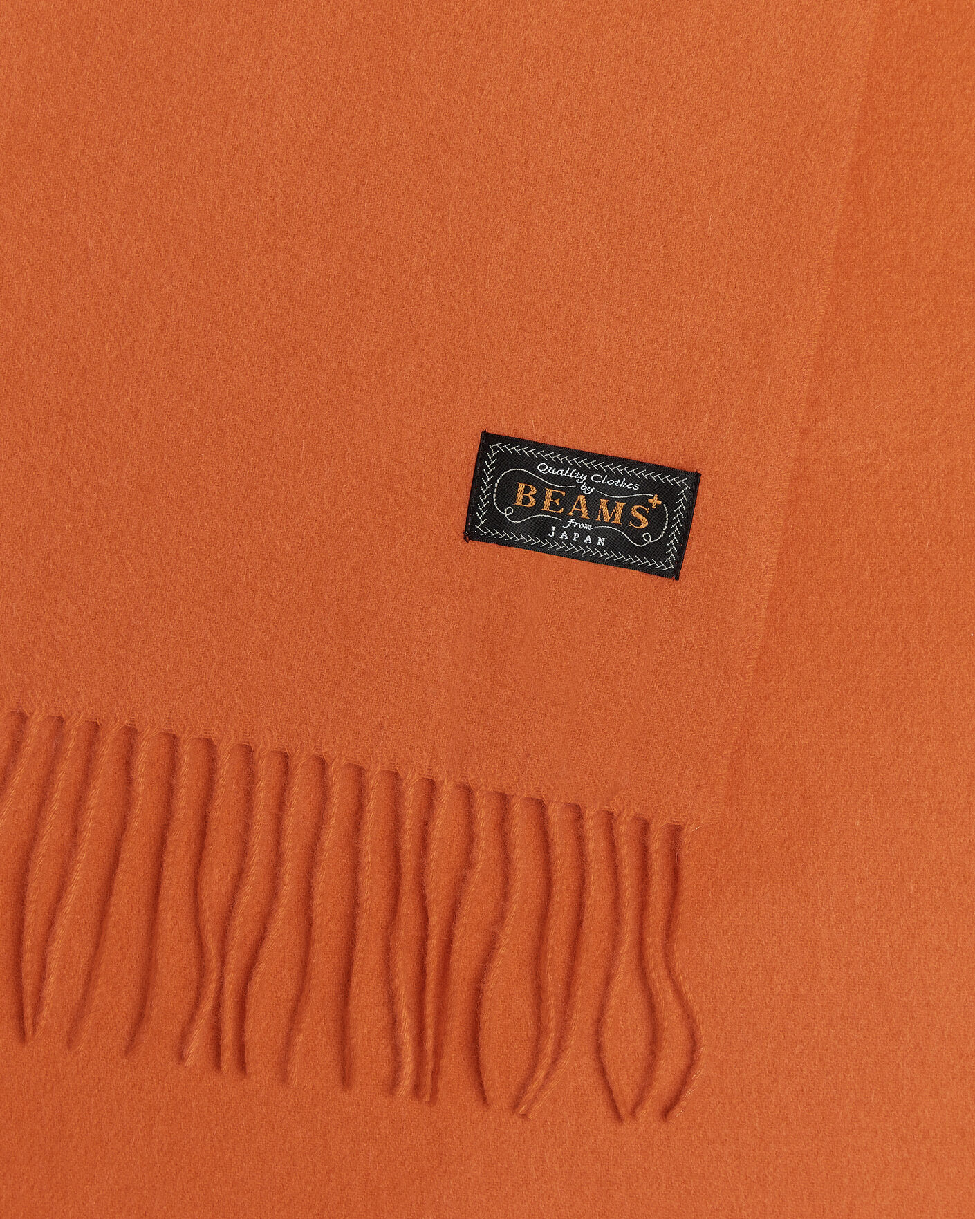 Men | Scarves | BEAMS PLUS | Cashmere Scarf Orange