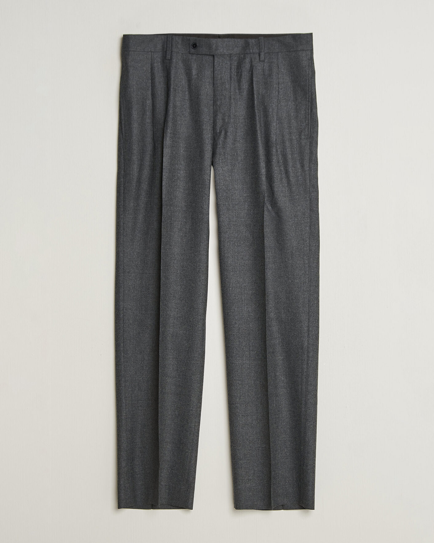 Men | Trousers | Auralee | Super Light Wool Pants Charcoal