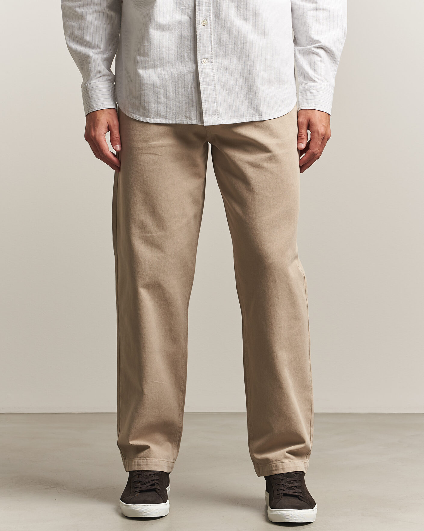 Men | Trousers | A Day's March | Redwood Cotton Chinos Khaki