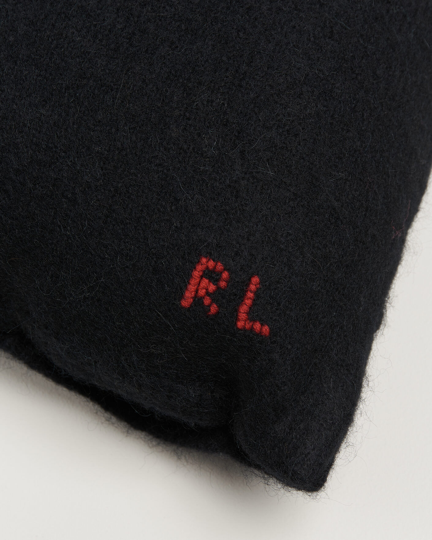 Men | Home | Ralph Lauren Home | Ralph & Ricky Bear Wool/Alpaca Pillow Black
