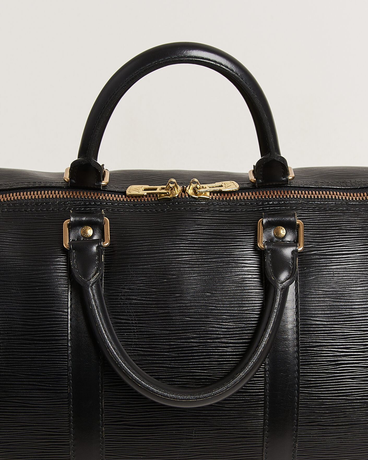 Men | Pre-Owned & Vintage Bags | Louis Vuitton Pre-Owned | Keepall 50 Epi Leather Black
