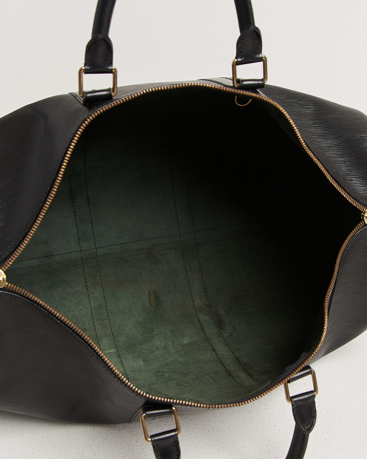 Men | Pre-Owned & Vintage Bags | Louis Vuitton Pre-Owned | Keepall 50 Epi Leather Black