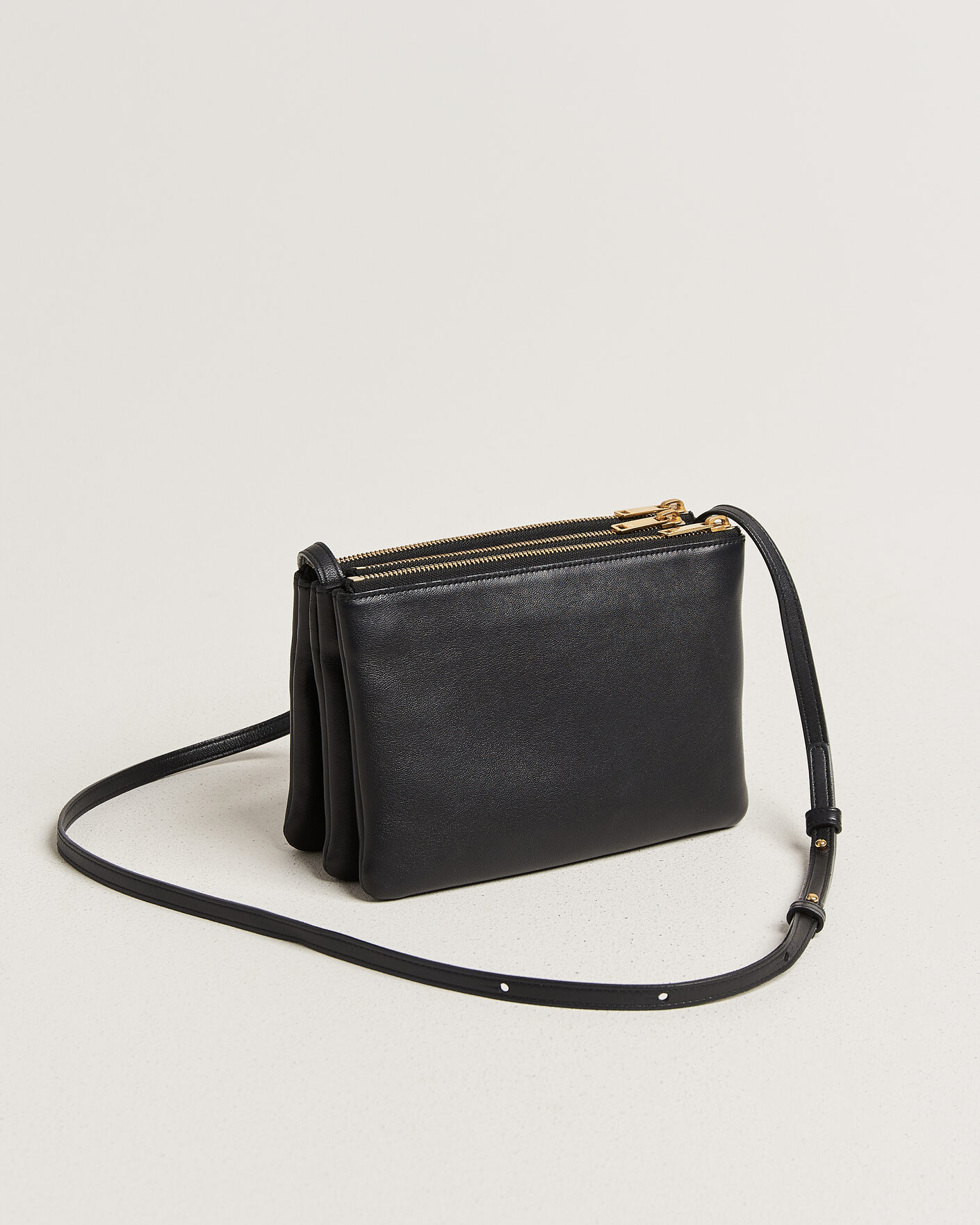 Men | Pre-Owned & Vintage Bags | Celine Pre-Owned | Trio Bag Small Leather Black