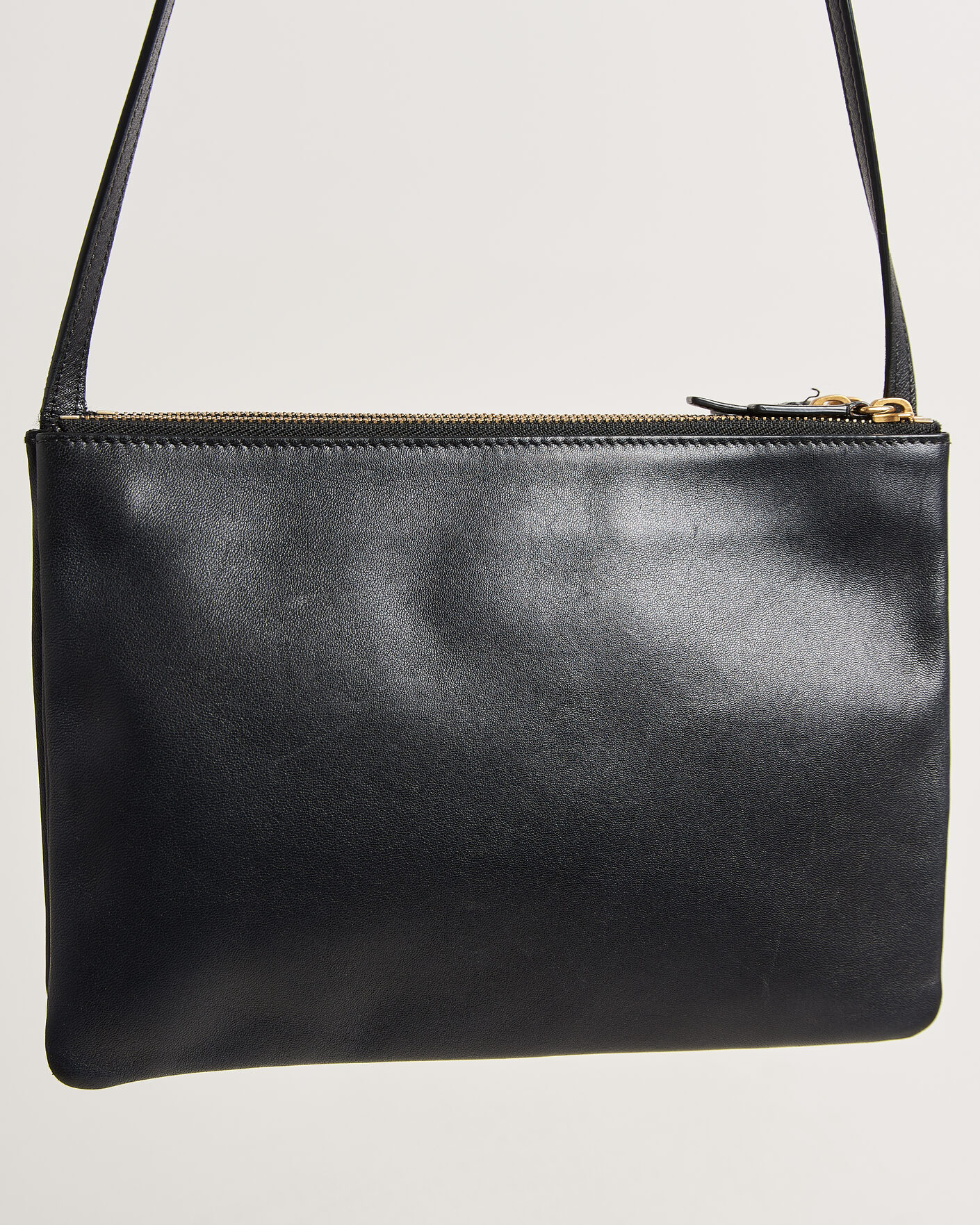 Men | Pre-Owned & Vintage Bags | Celine Pre-Owned | Trio Bag Medium Leather Black