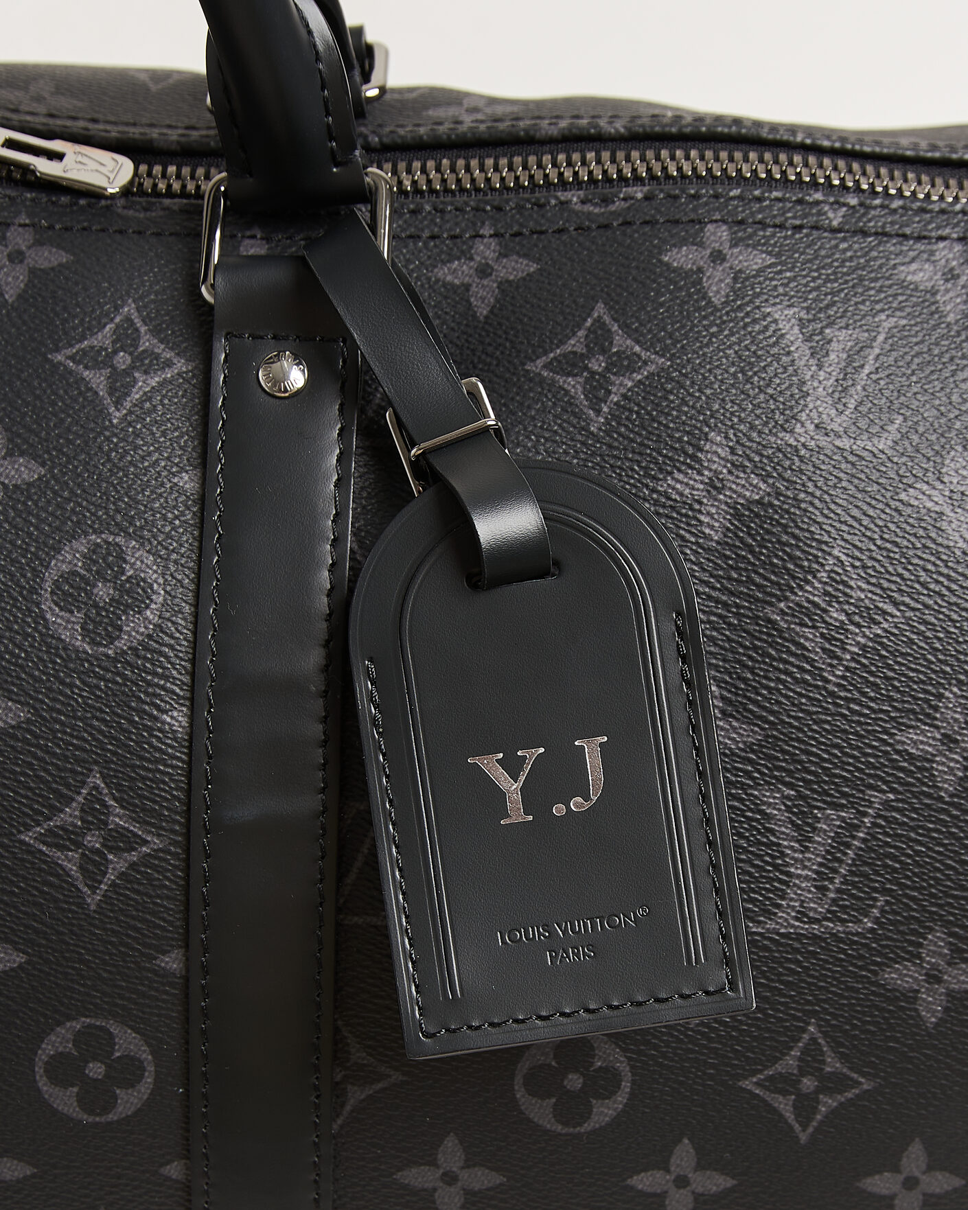 Men | Pre-Owned & Vintage Bags | Louis Vuitton Pre-Owned | Keepall 55 Bandoulière Monogram Eclipse