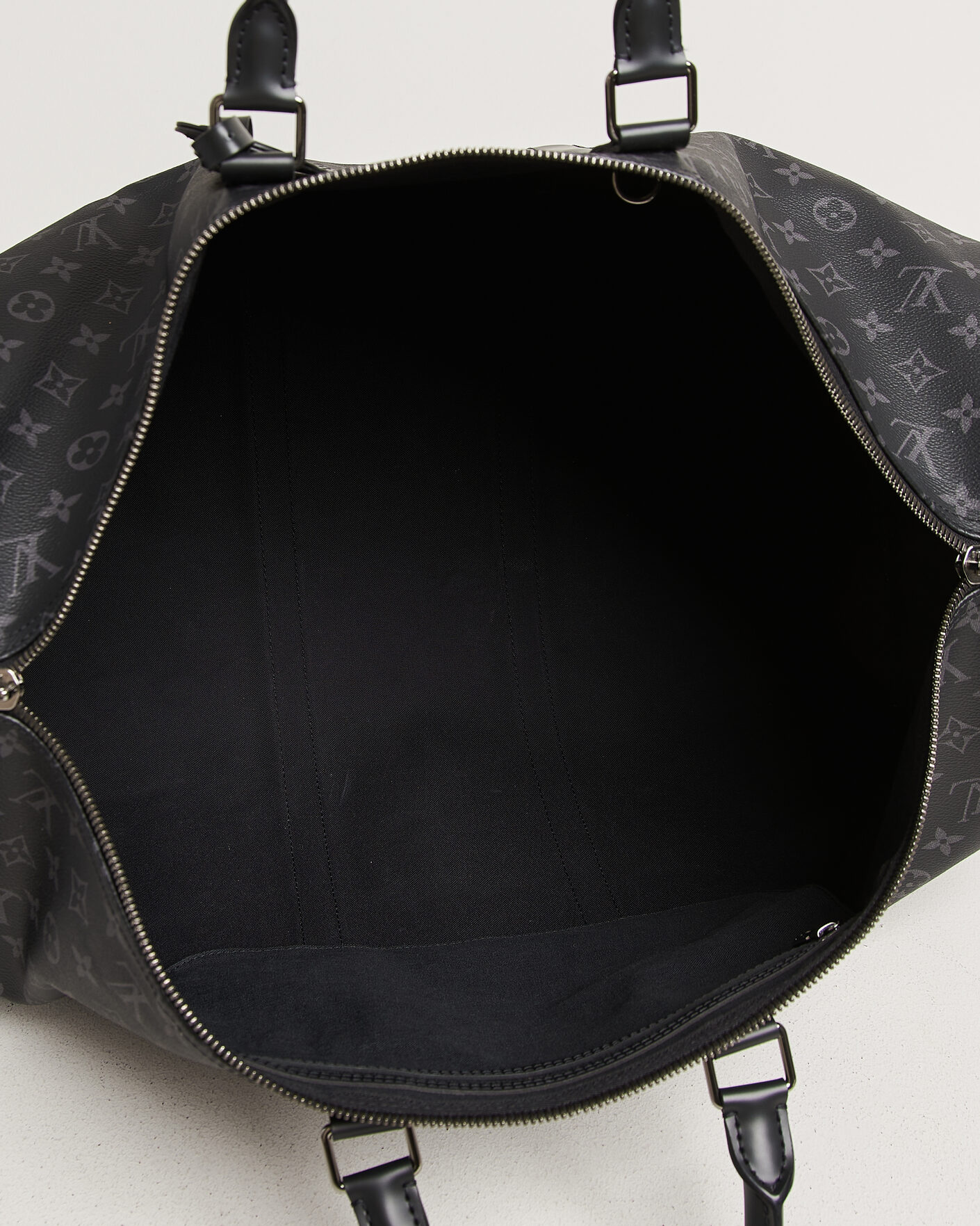 Men | Pre-Owned & Vintage Bags | Louis Vuitton Pre-Owned | Keepall 55 Bandoulière Monogram Eclipse