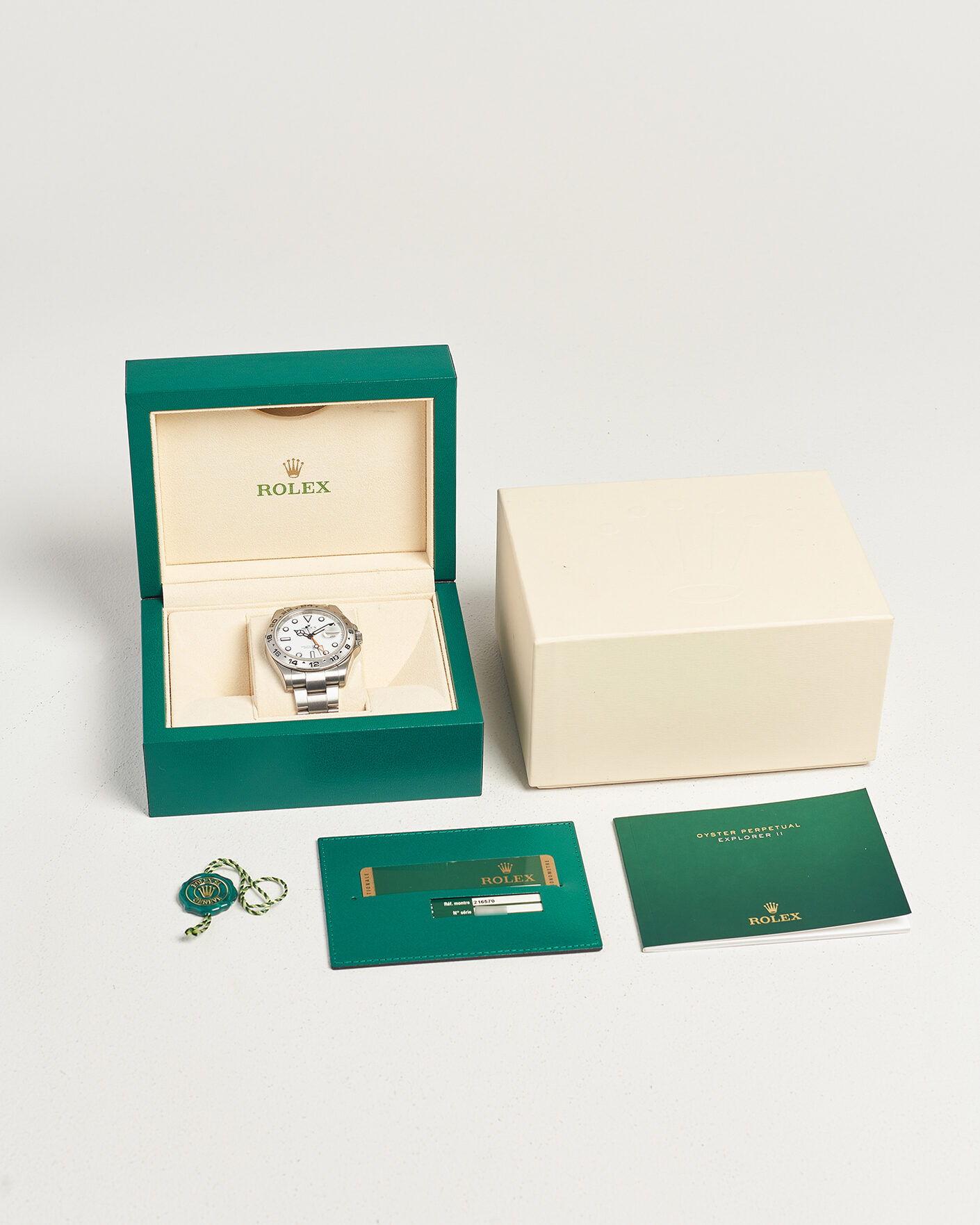 Men | Pre-Owned & Vintage Watches | Rolex Pre-Owned | Explorer II 216570 