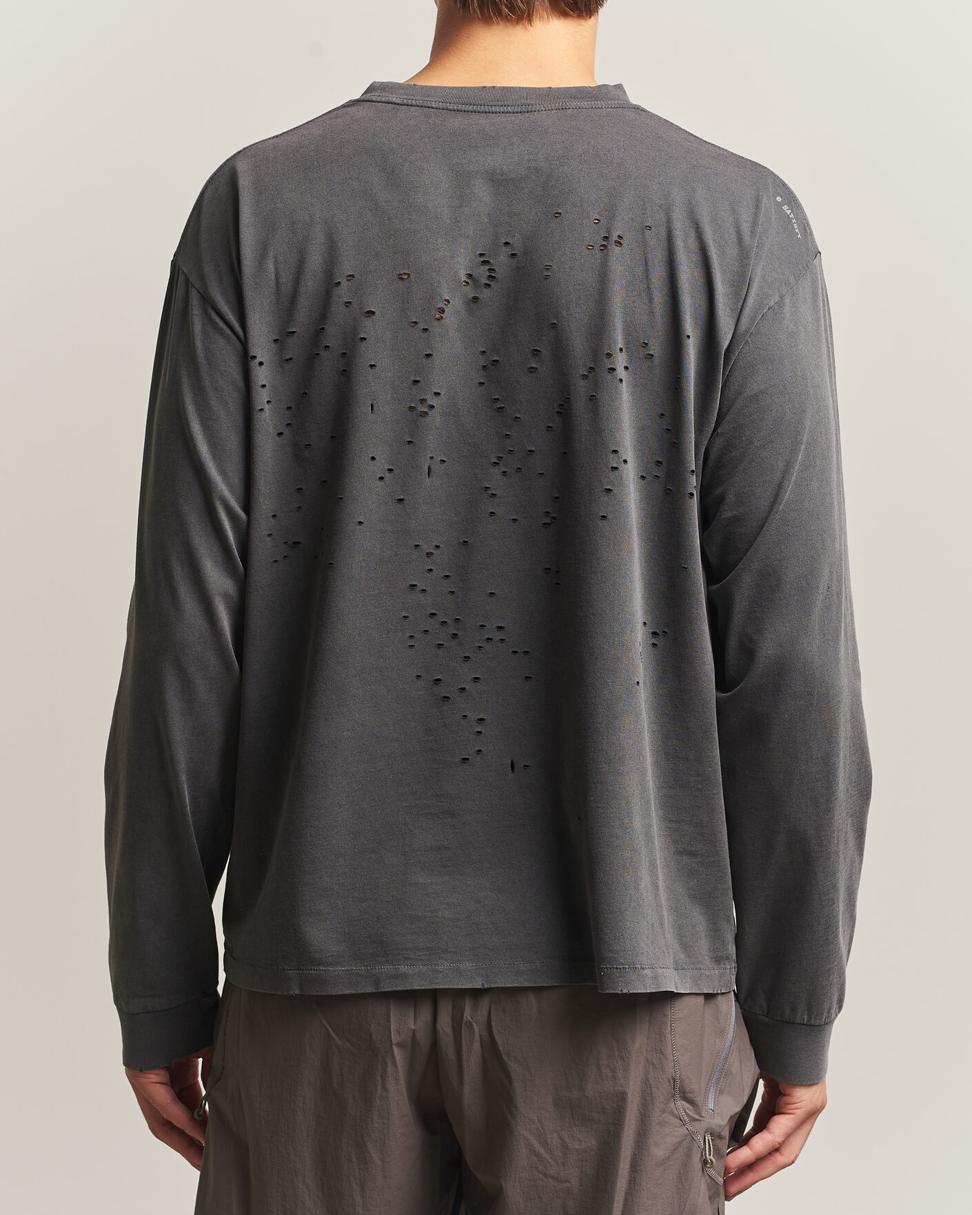Men | T-Shirts | Satisfy | MothTech Long Sleeve T-Shirt Aged Black