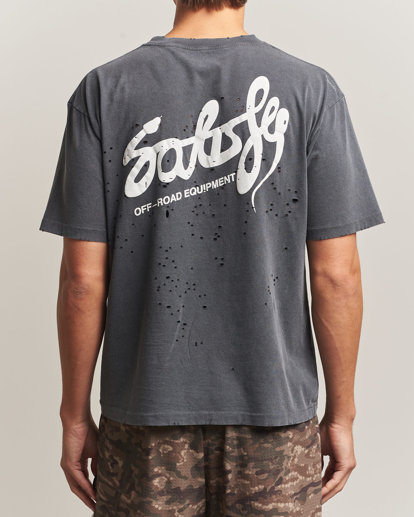 Men | T-Shirts | Satisfy | MothTech T-Shirt Aged Black Eagle