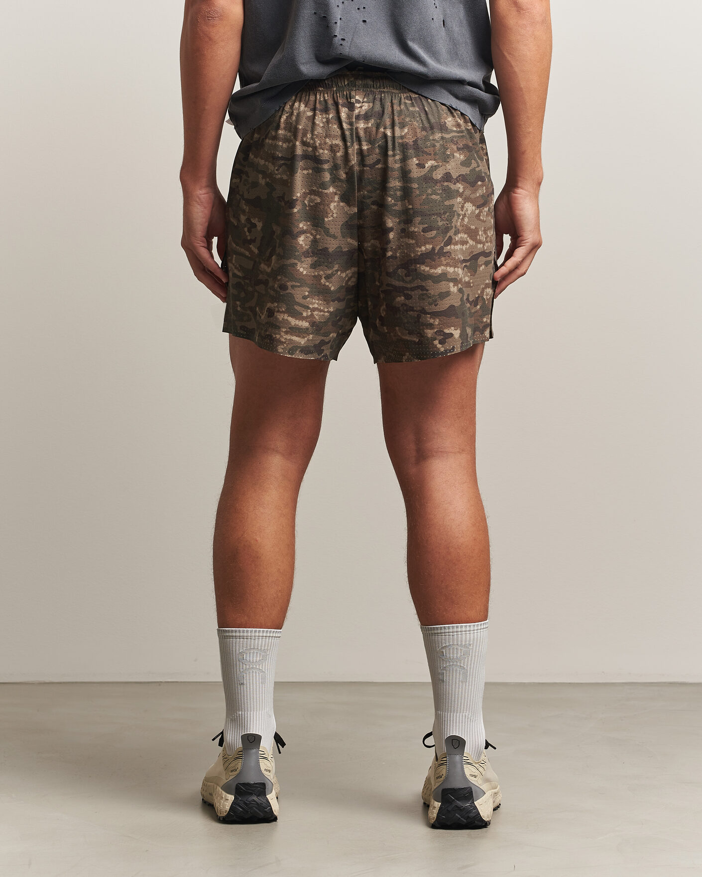 Men | Shorts | Satisfy | Space-O 5 Inch Shorts Overland Trek Camo