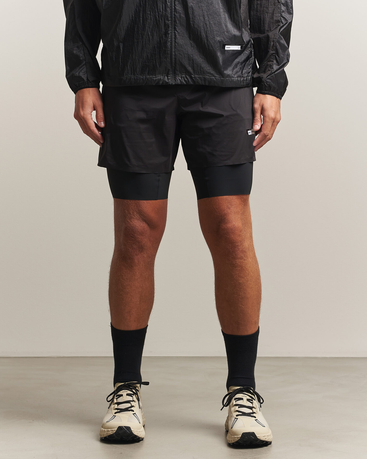 Men | Shorts | Satisfy | TechSilk 8 Inch Shorts Black