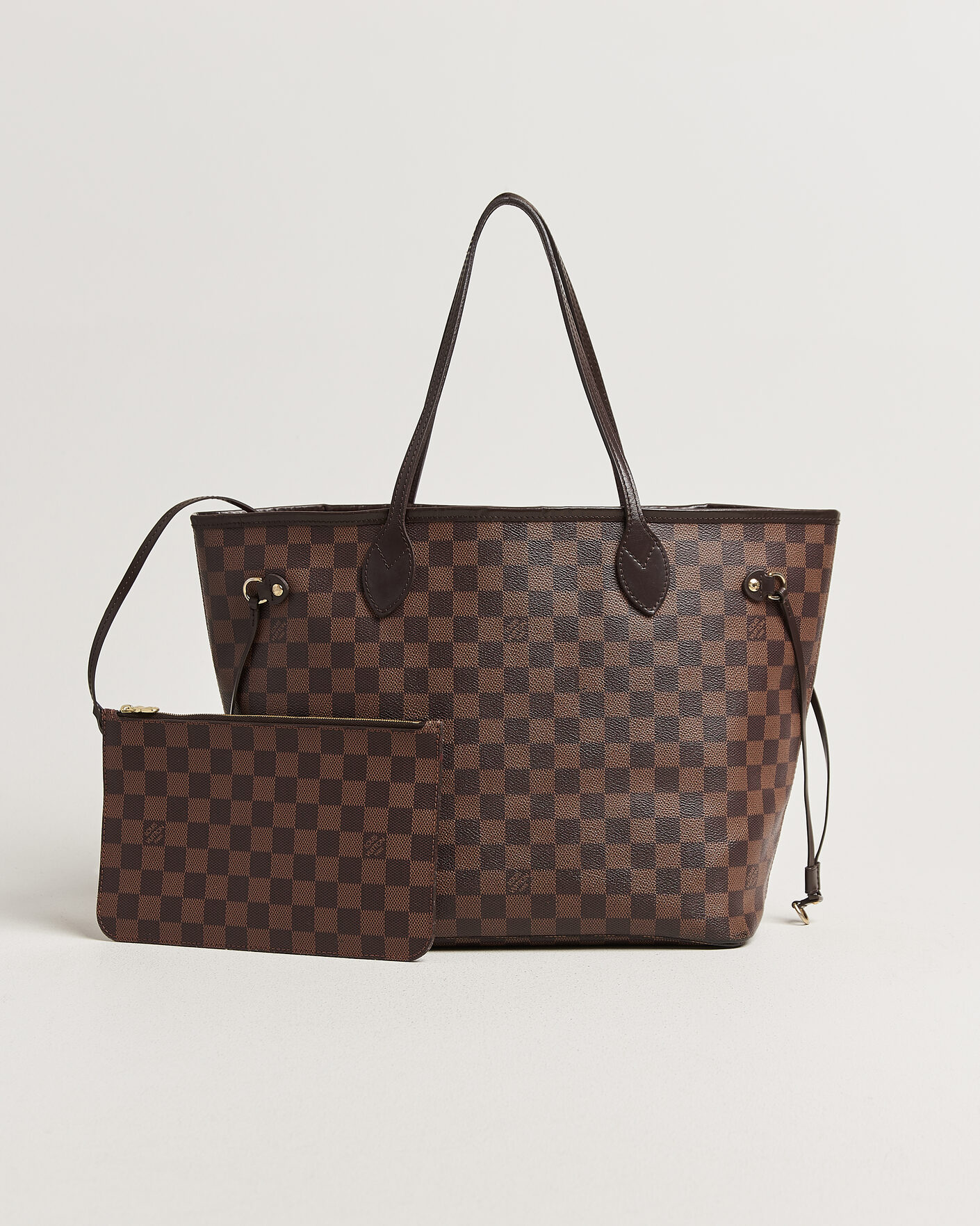 Men | Pre-Owned & Vintage Bags | Louis Vuitton Pre-Owned | Neverfull MM  Damier Ebene