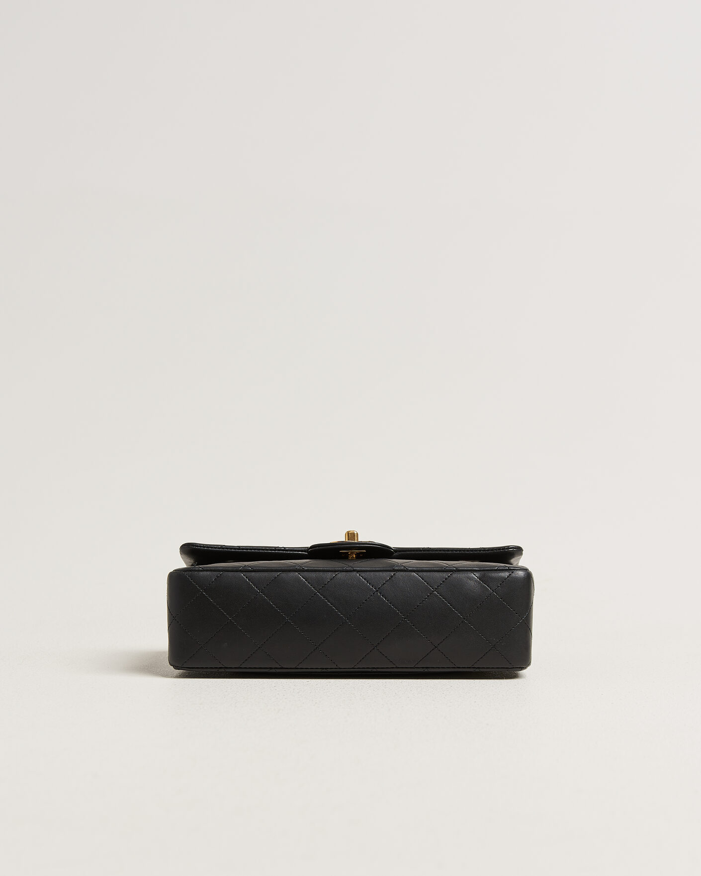 Men | Pre-Owned & Vintage Bags | Chanel Pre-Owned | Classic Small Double Flap Bag Lambskin Black