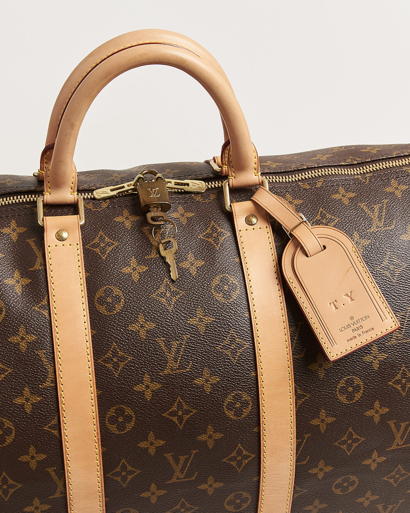 Men | Pre-Owned & Vintage Bags | Louis Vuitton Pre-Owned | Keepall Bandouliére 55 Monogram