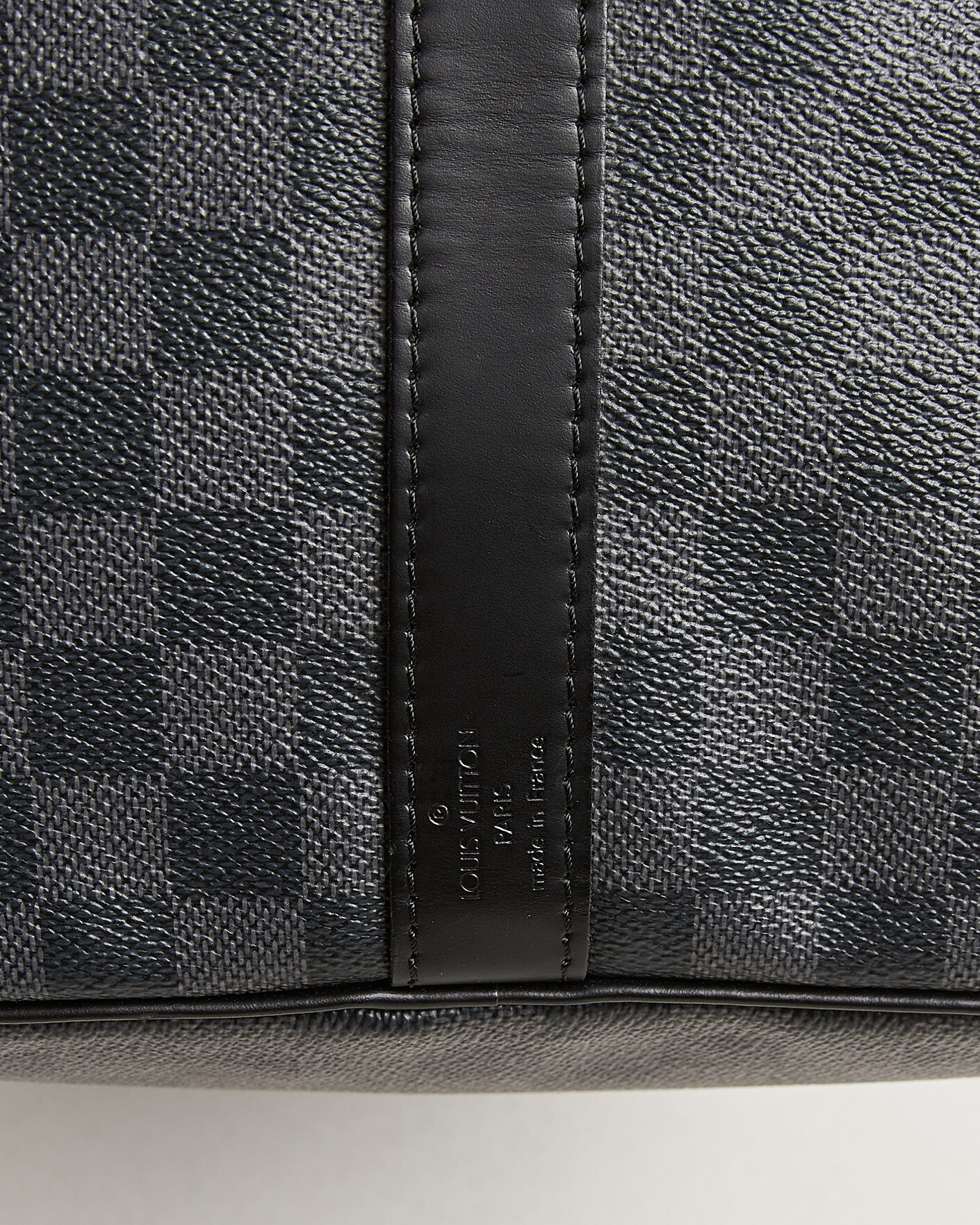 Men | Pre-Owned & Vintage Bags | Louis Vuitton Pre-Owned | Keepall Bandouliére 55 Damier Graphite