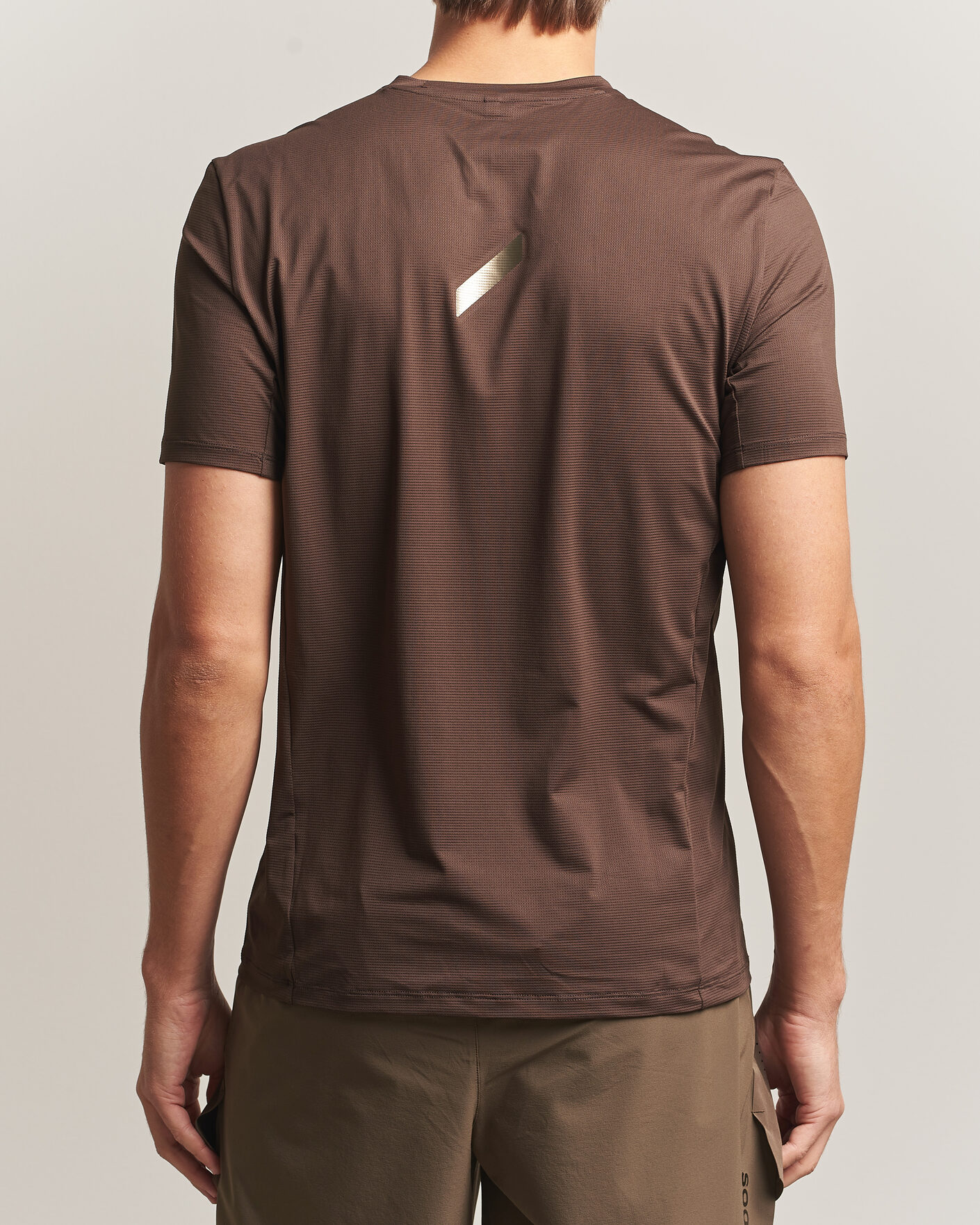Men | T-Shirts | SOAR Running | Eco Tech T-Shirt Brown