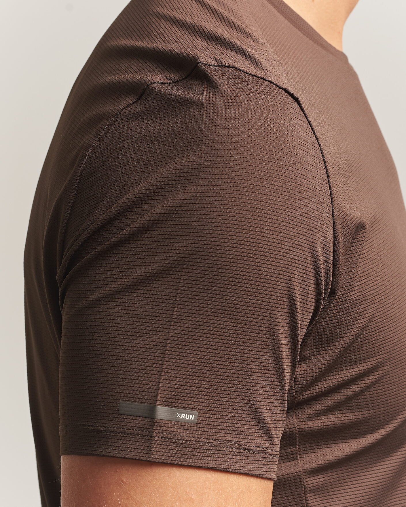 Men | T-Shirts | SOAR Running | Eco Tech T-Shirt Brown