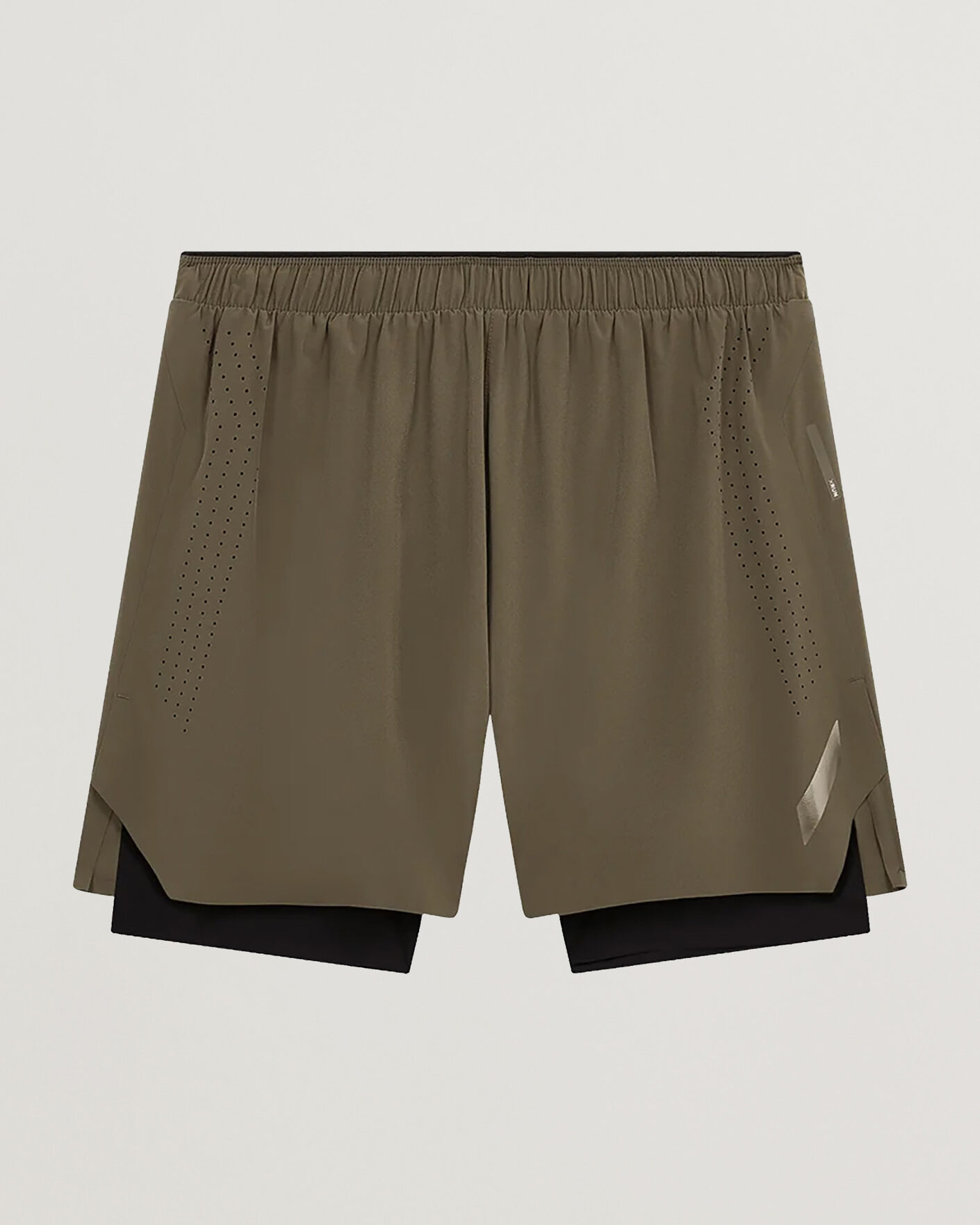 Men | Shorts | SOAR Running | Dual Run Shorts Khaki