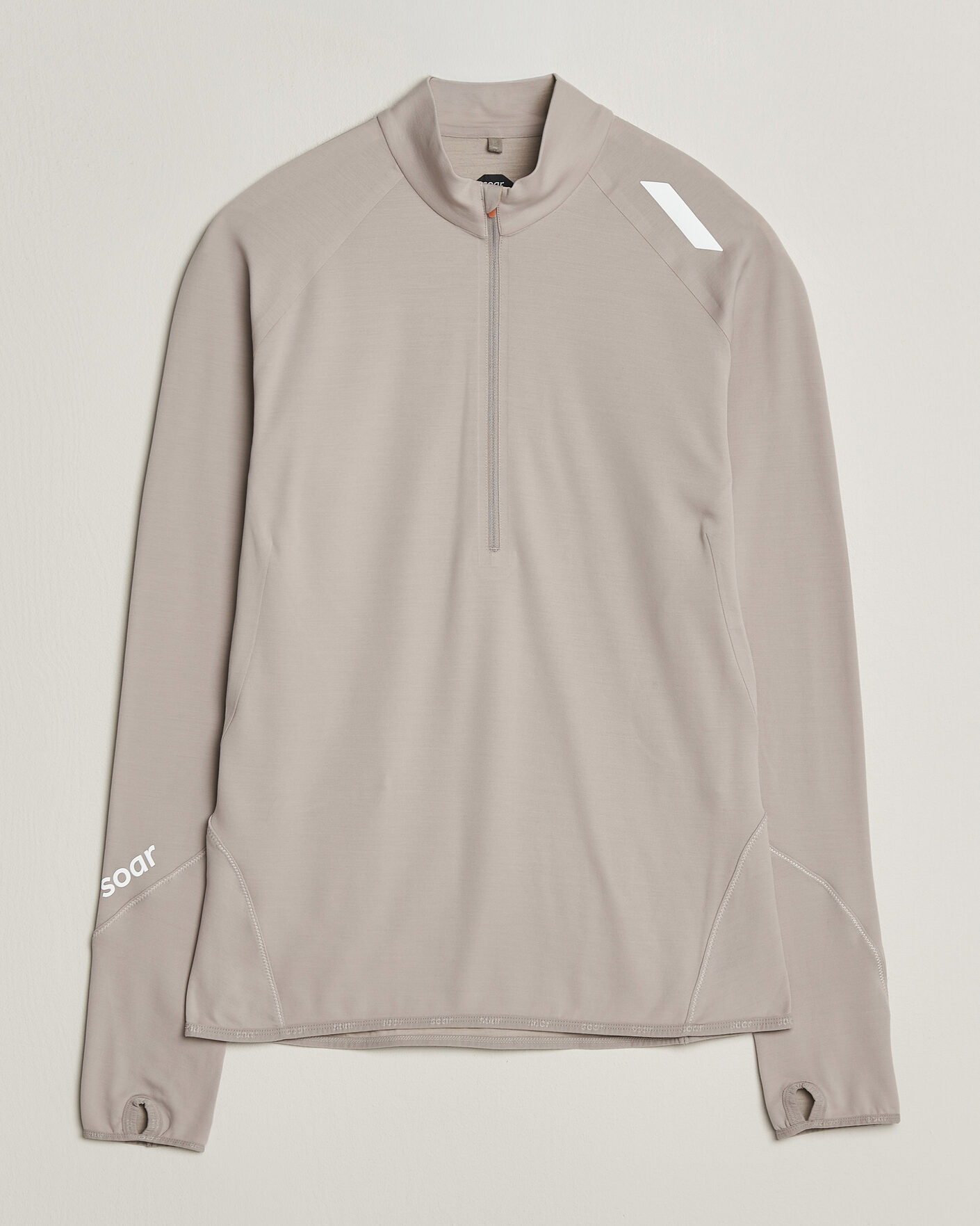 Men | Sweaters & Knitwear | SOAR Running | Wool Tech Top Opal Grey