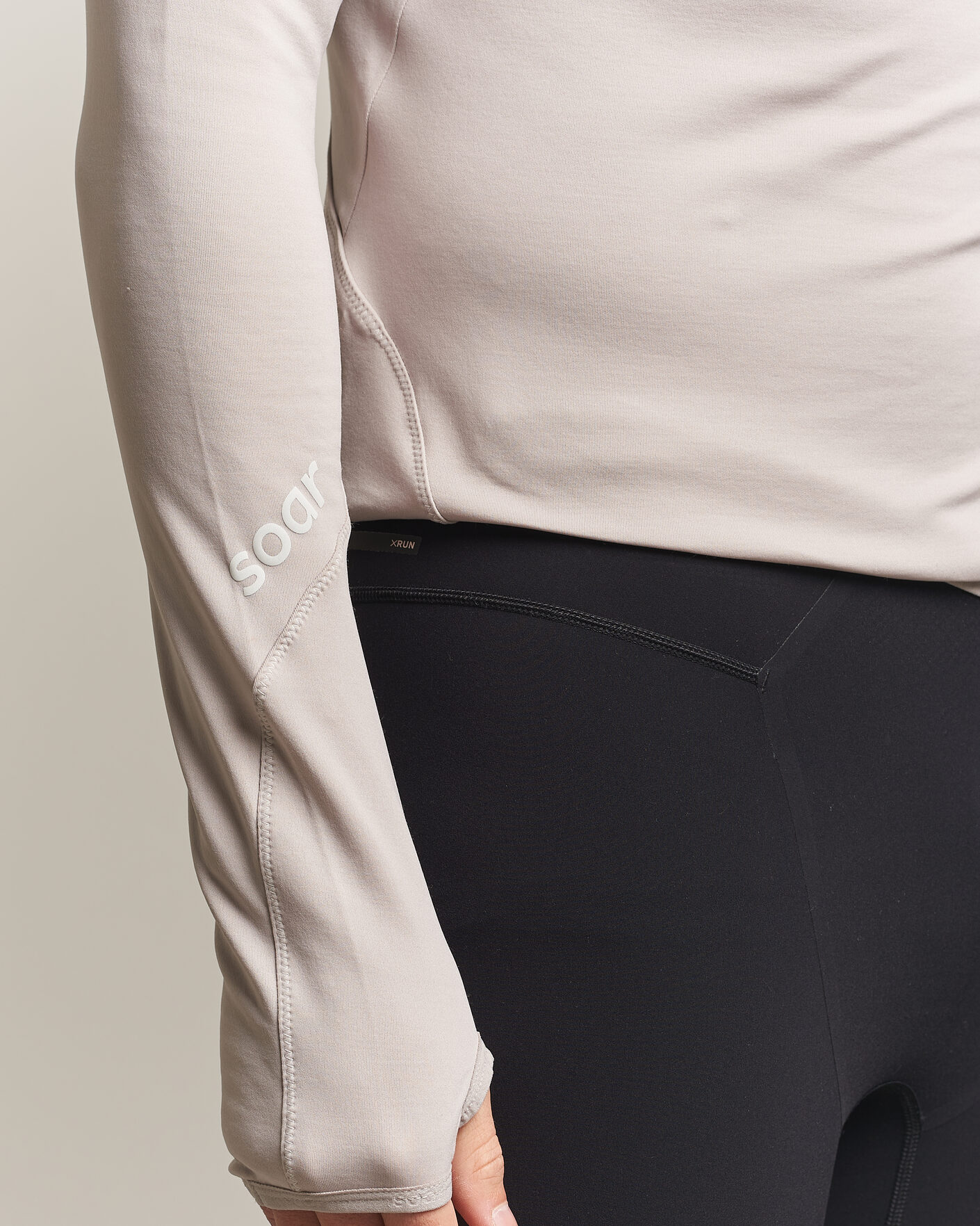 Men | Sweaters & Knitwear | SOAR Running | Wool Tech Top Opal Grey