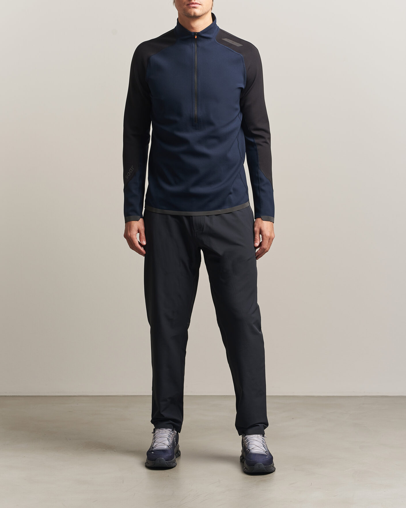 Men | Trousers | SOAR Running | Run Trousers Black