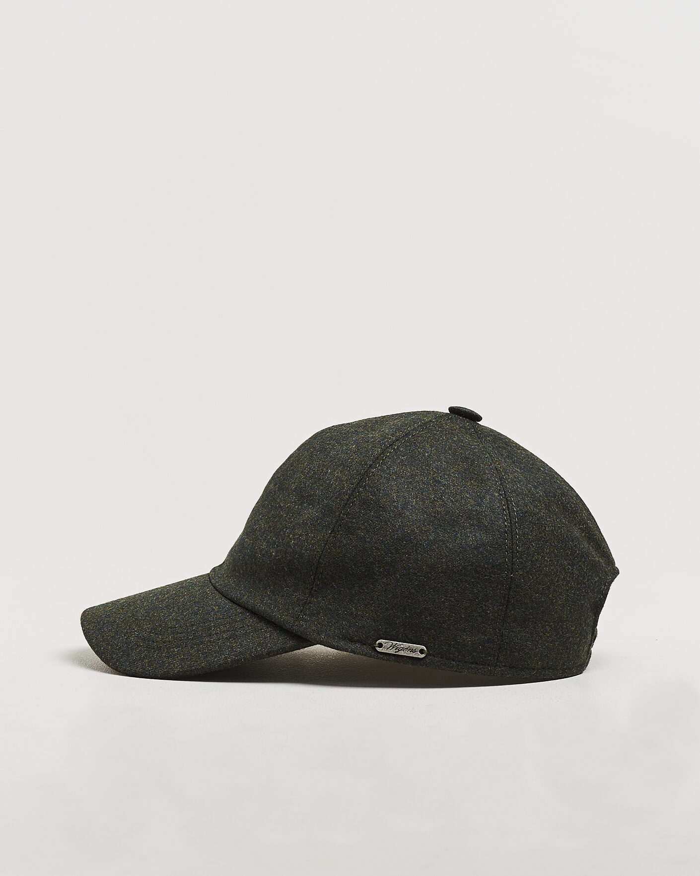 Men | Hats & Caps | Wigéns | Wool/Cashmere Baseball Cap Hunter Green