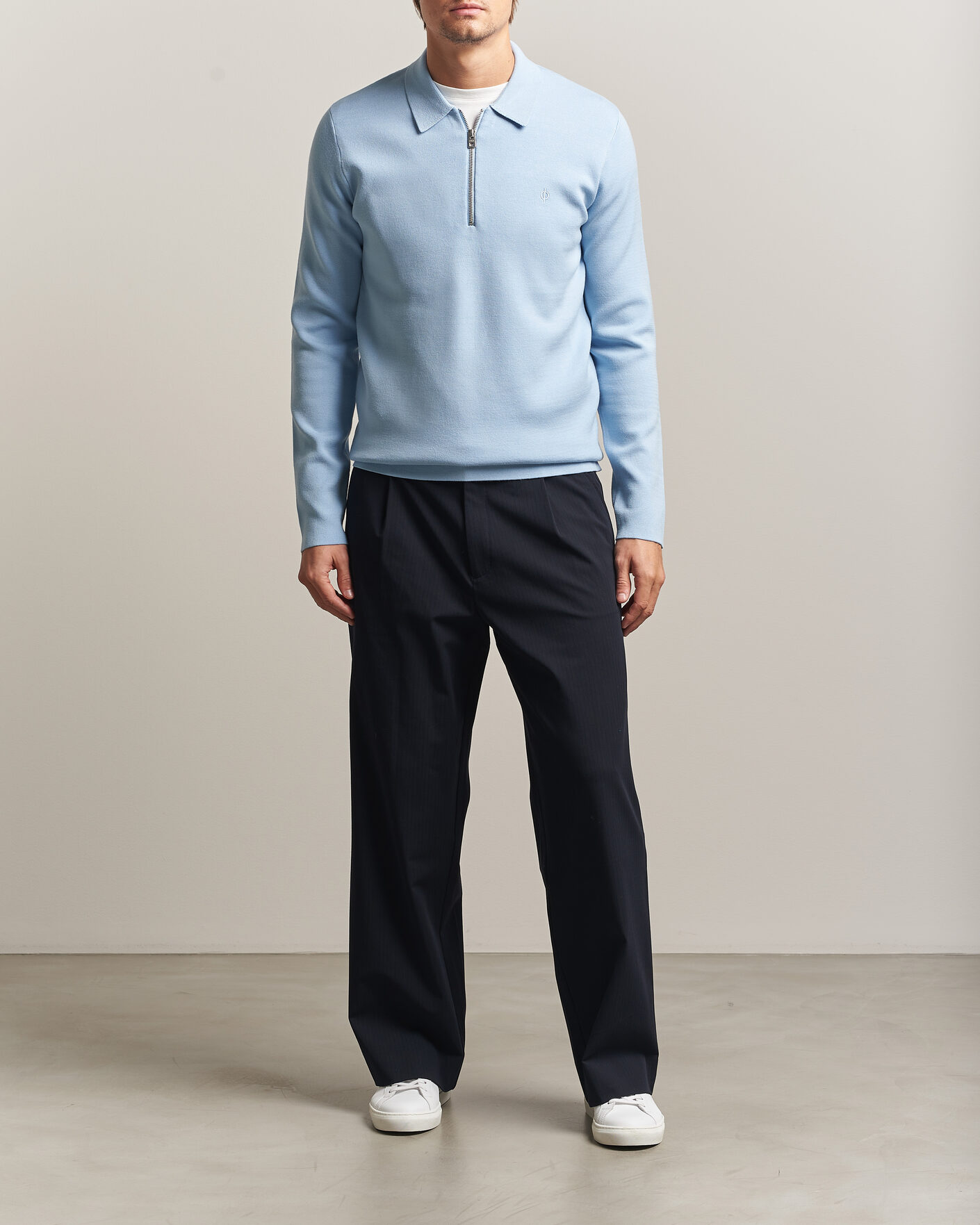 Men | Sweaters & Knitwear | Samsøe Samsøe | Matt Half Zip Windsurfer