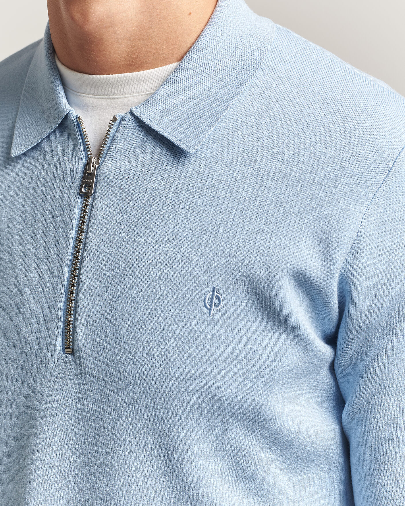 Men | Sweaters & Knitwear | Samsøe Samsøe | Matt Half Zip Windsurfer