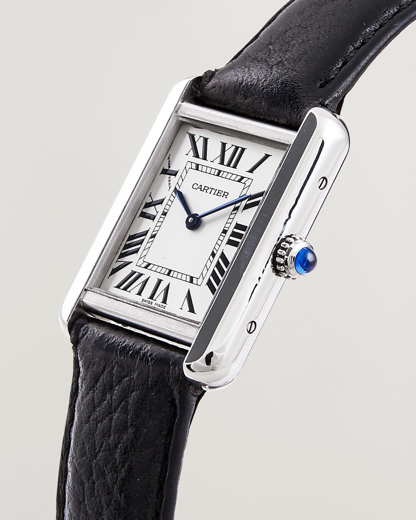 Men | Pre-Owned & Vintage Watches | Cartier Pre-Owned | Tank Solo SM 