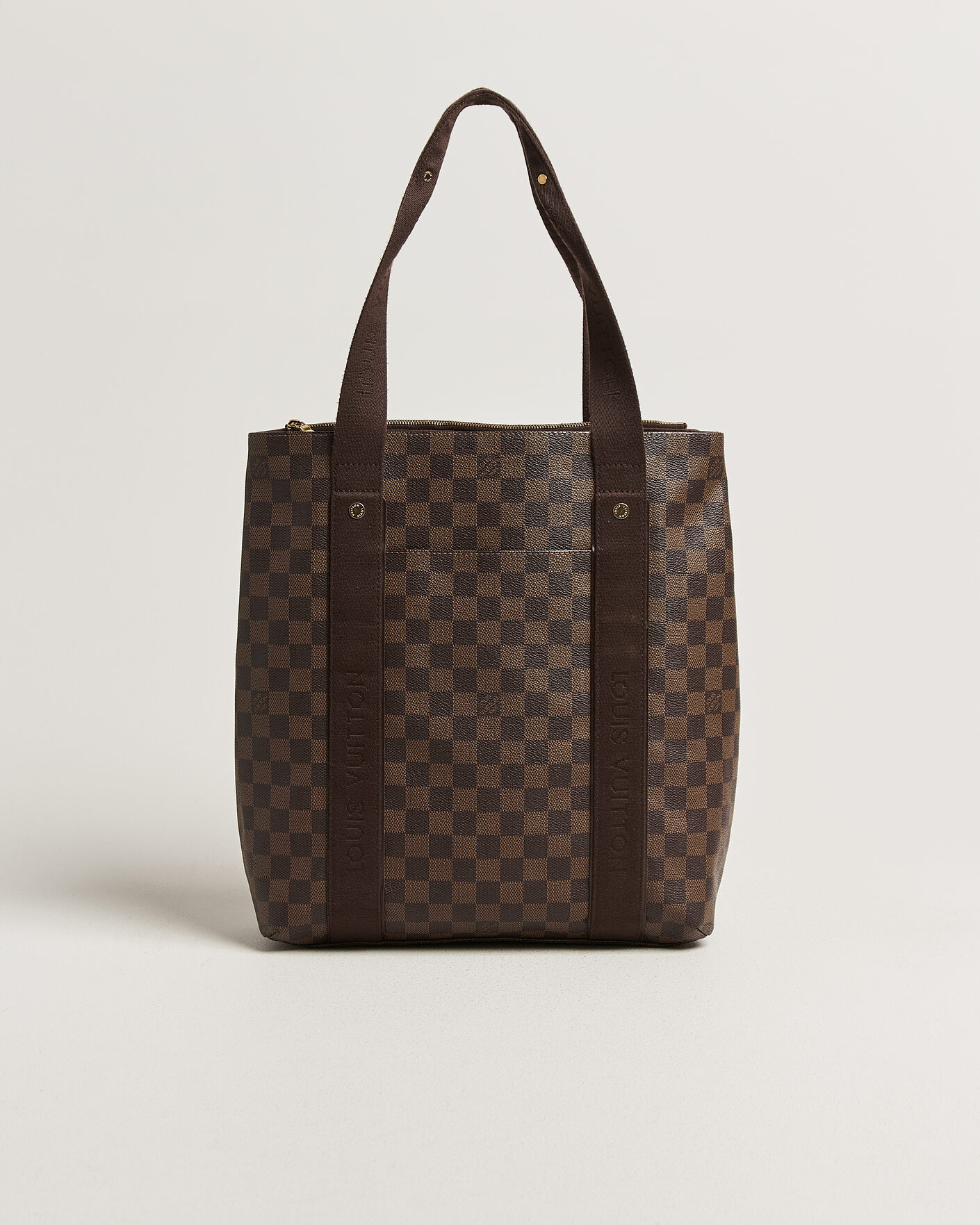 Men | Pre-Owned & Vintage Bags | Louis Vuitton Pre-Owned | Cabas Bobur Tote Bag Damier Ebene