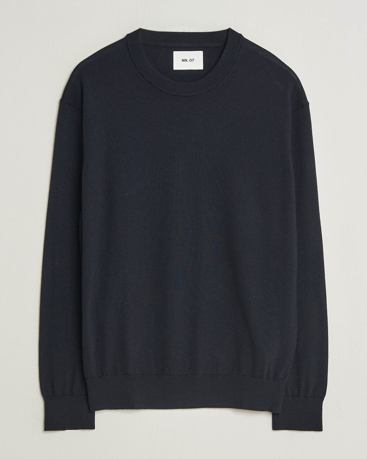 Men | Sweaters & Knitwear | NN07 | Nate Wool Knitted Crew Neck Deep Navy