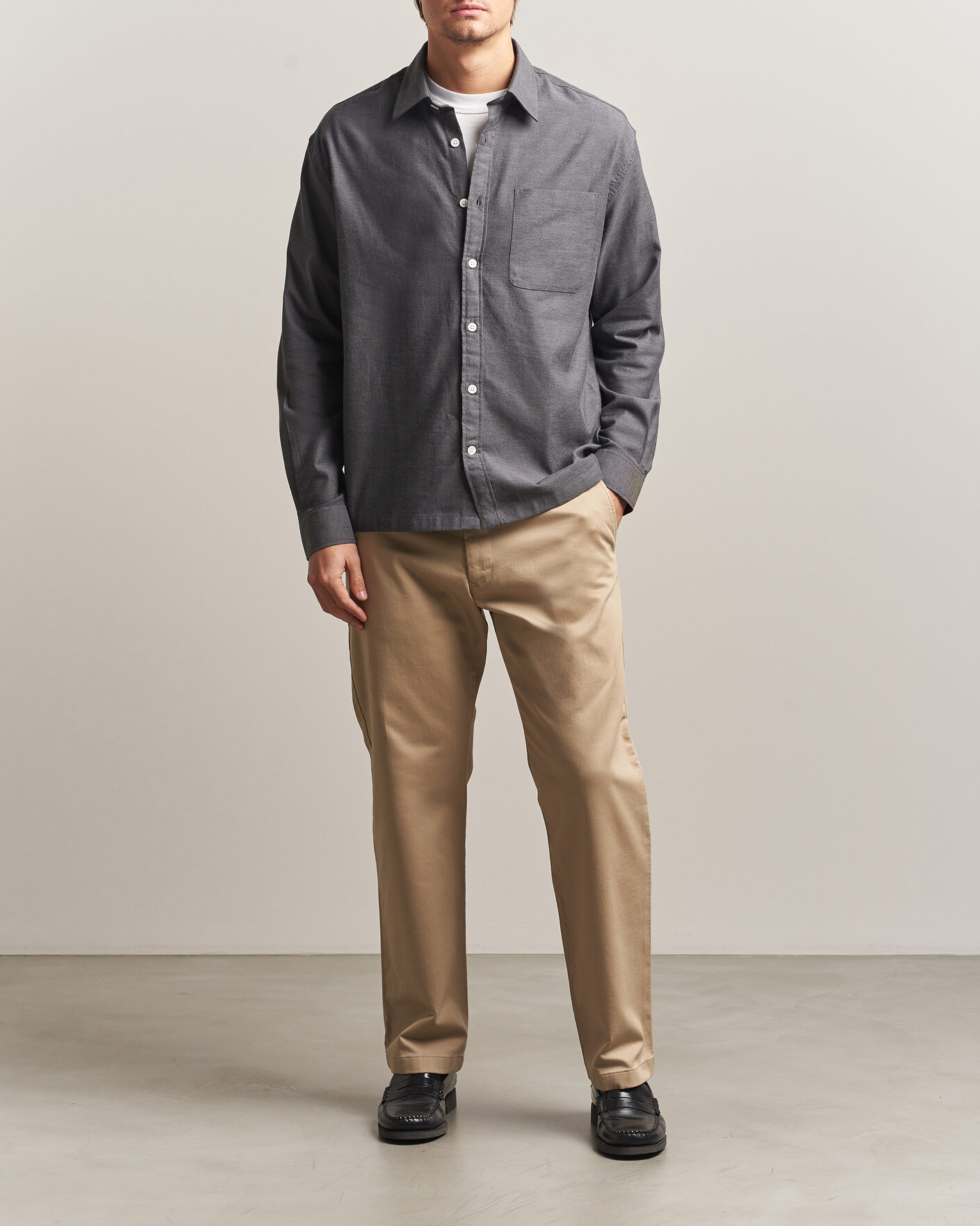Men | Trousers | NN07 | Aden Regular Fit Chinos Desert Khaki