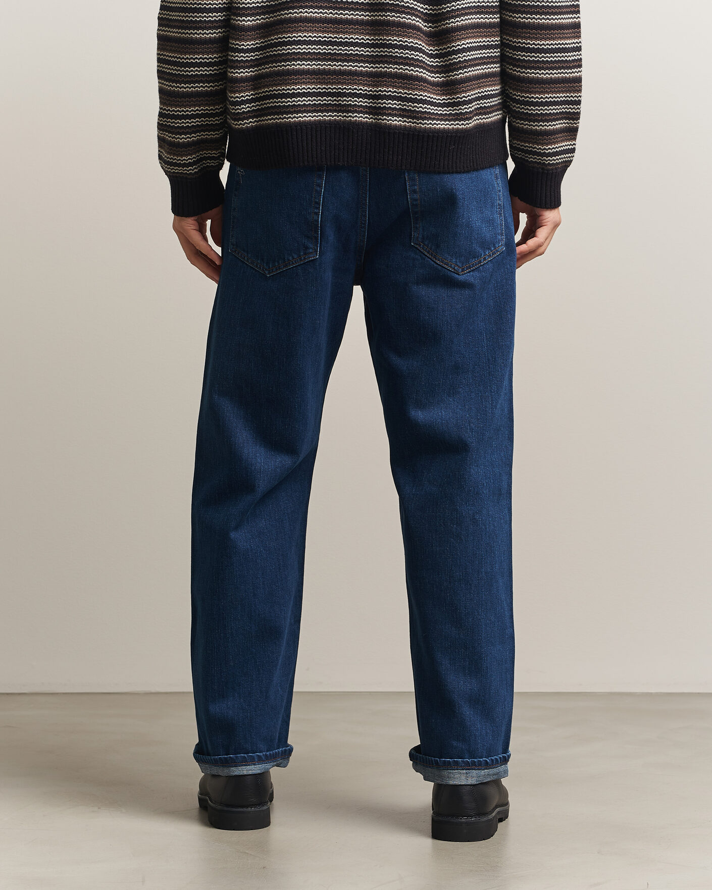 Men | Trousers | NN07 | Otis Relaxed Fit Selvedge Jeans Medium Indigo