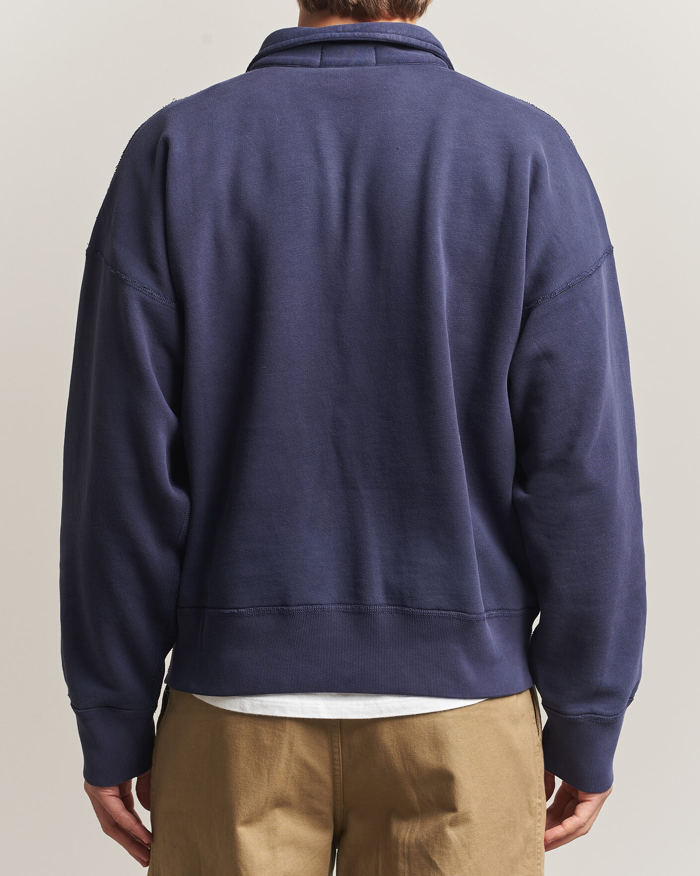 Men | Sweaters & Knitwear | Polo Ralph Lauren | Knit Half Zip Sweatshirt Dark Cobolt