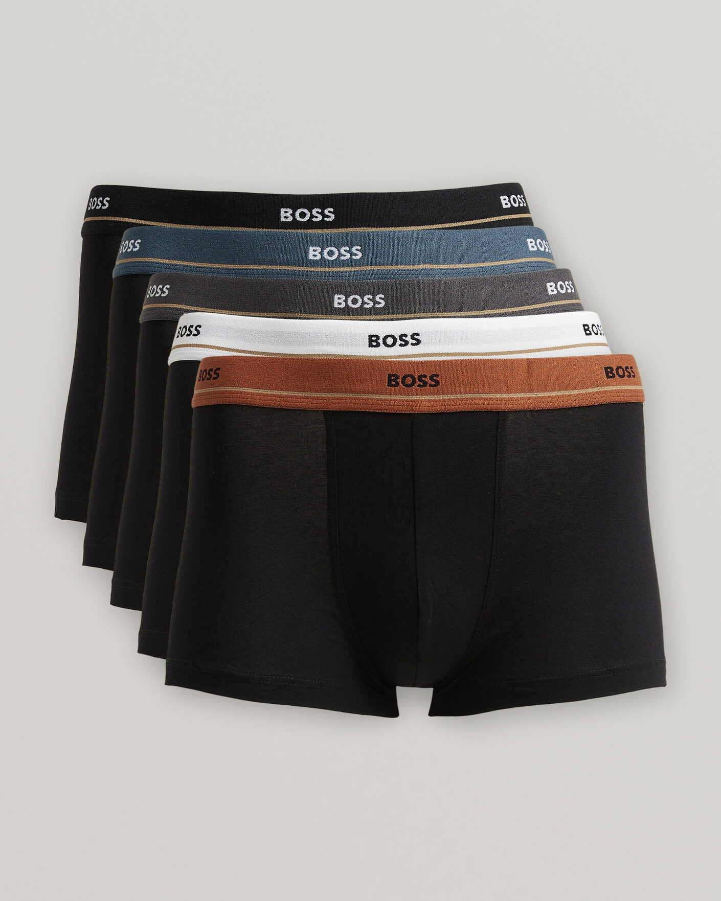 Men | Underwear & Socks | BOSS BLACK | 5-Pack Trunk Black