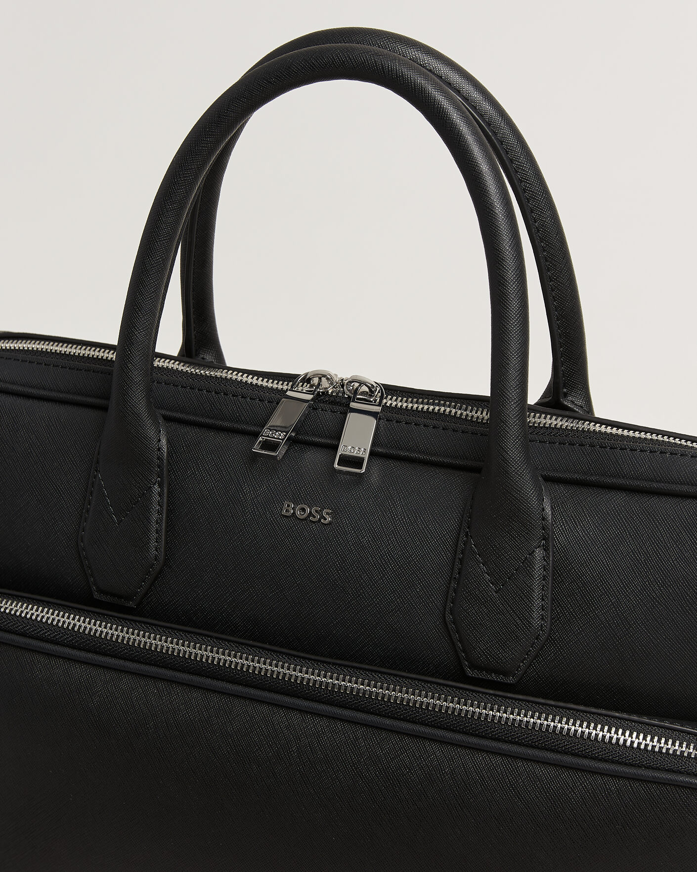 Men | Bags | BOSS BLACK | Northon Slim Document Case Black