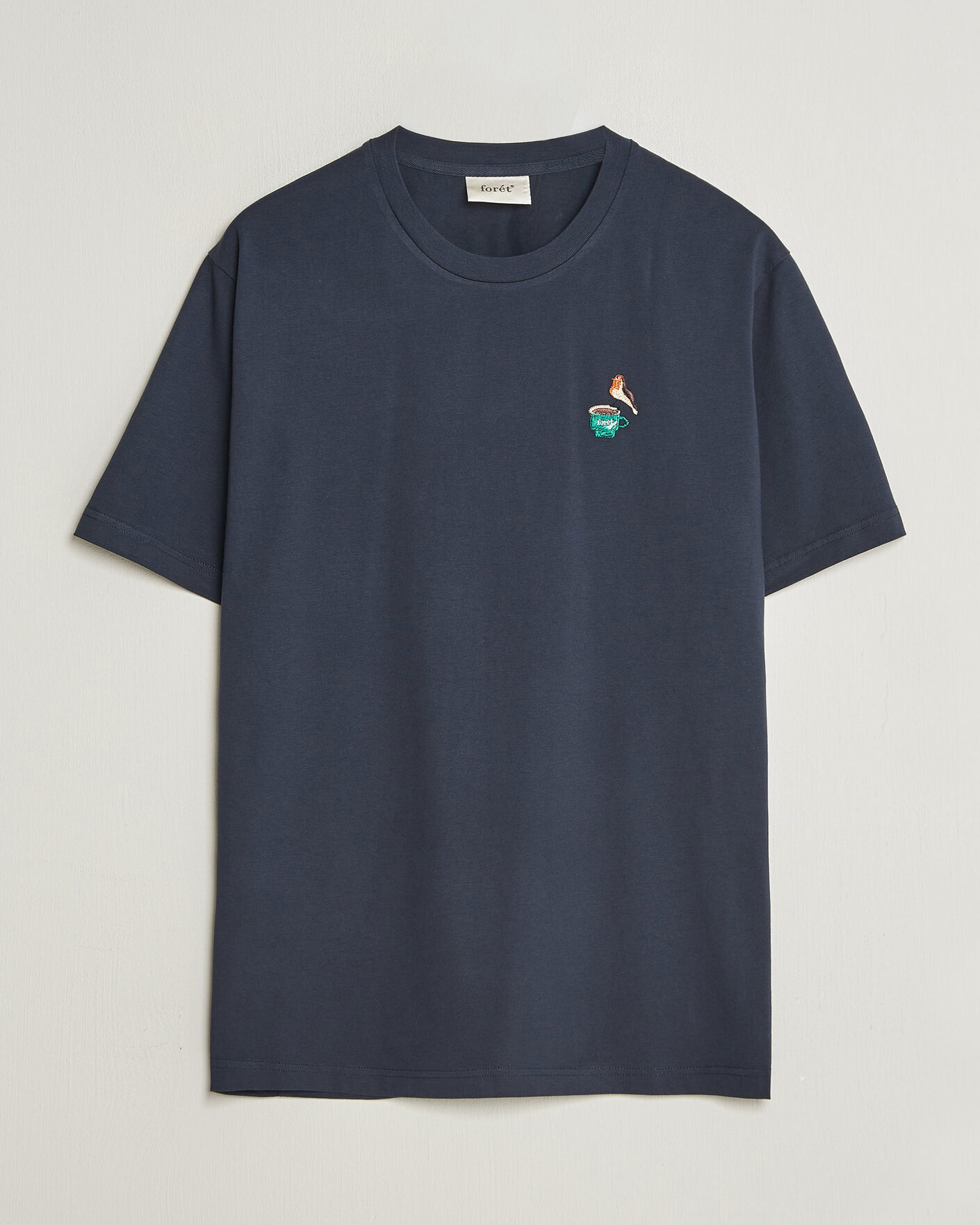 Men | T-Shirts | Forét | Rest T-Shirt Navy